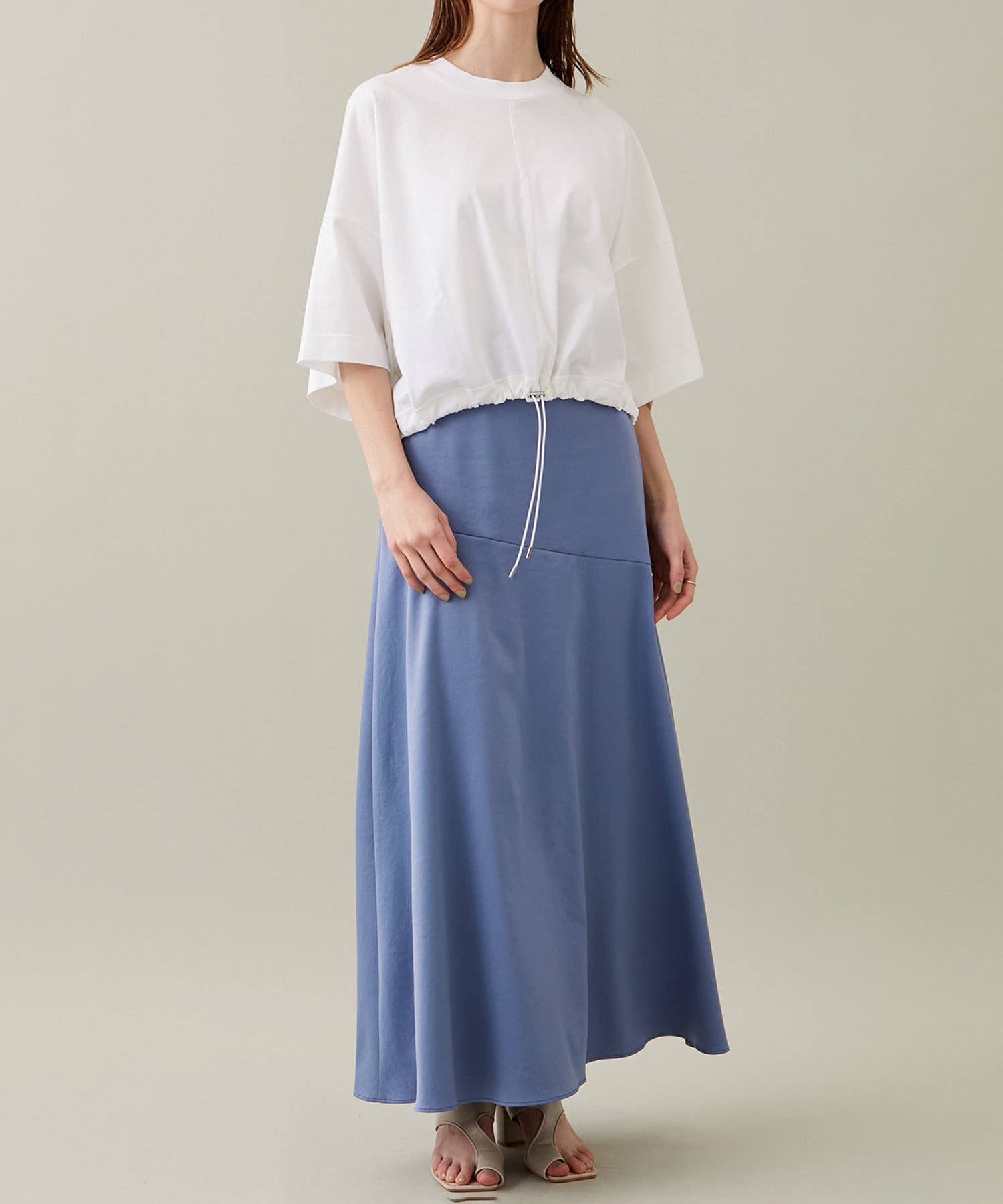 〈別注〉Panel marmaid skirt ELIN