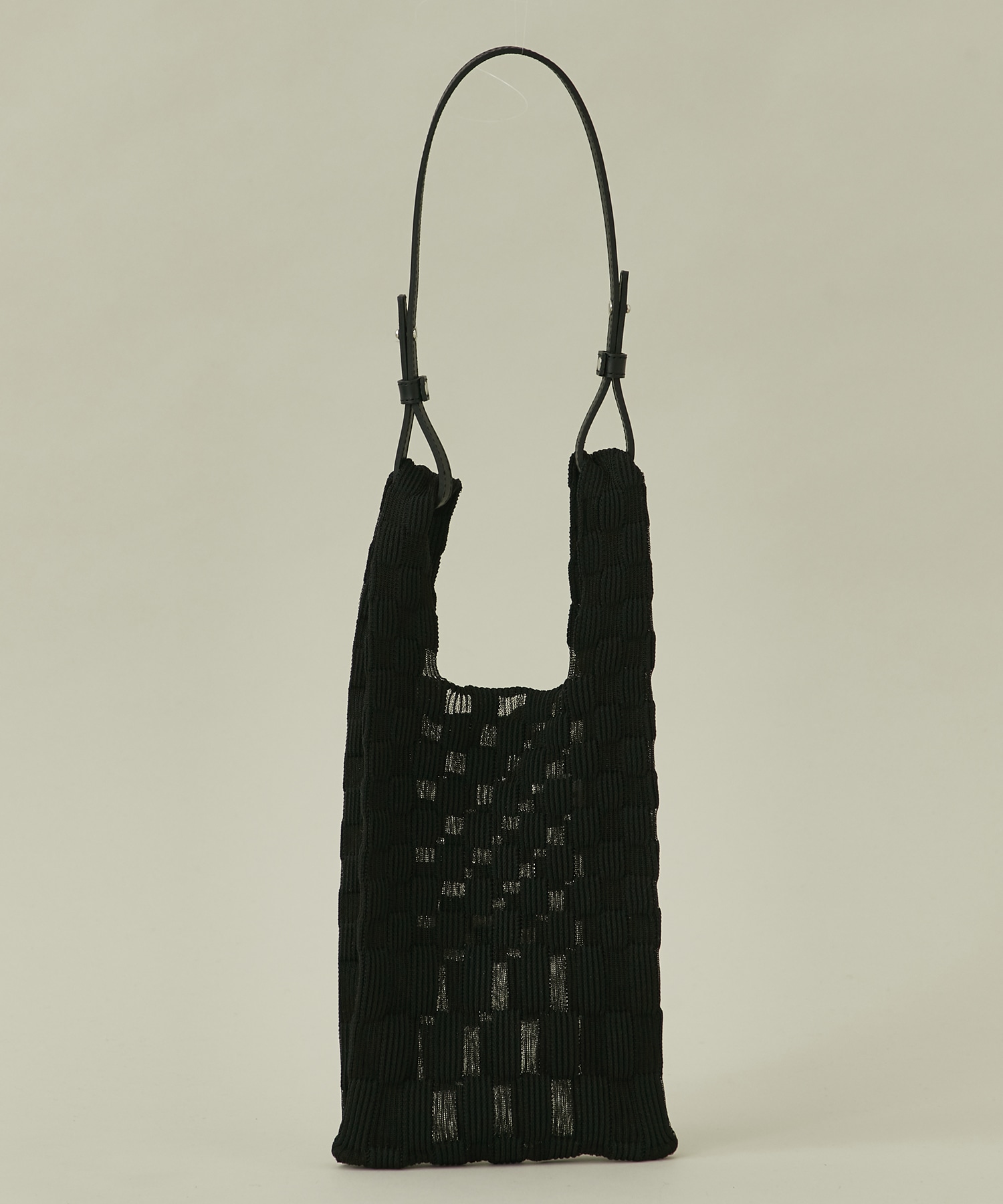 SHEER ICHIMATSU MARKET BAG SMALL(FREE BLACK): LASTFRAME: WOMENS