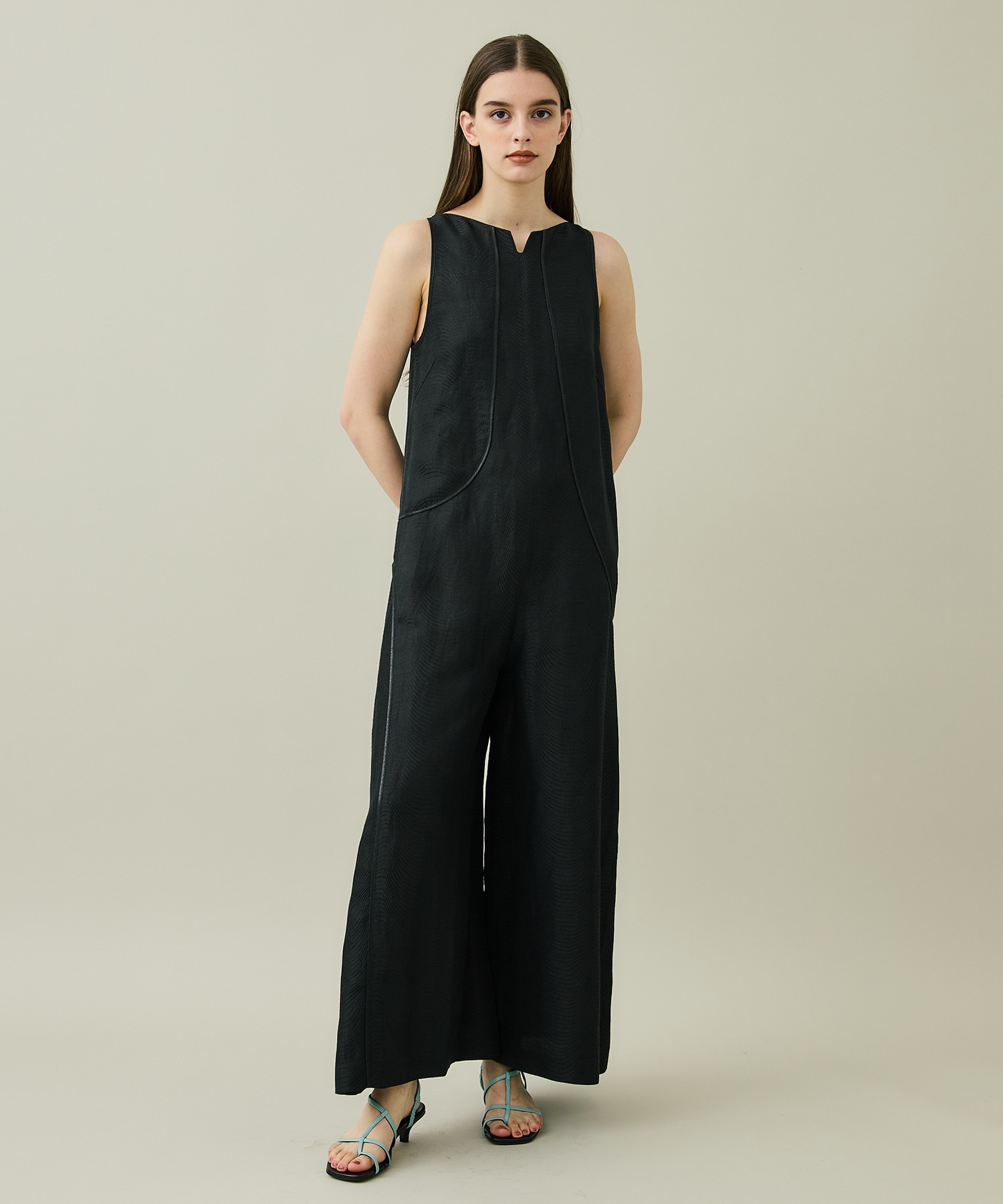 LEVEE SALOPETTE(36 BLACK): muller of yoshiokubo: WOMENS｜ STUDIOUS