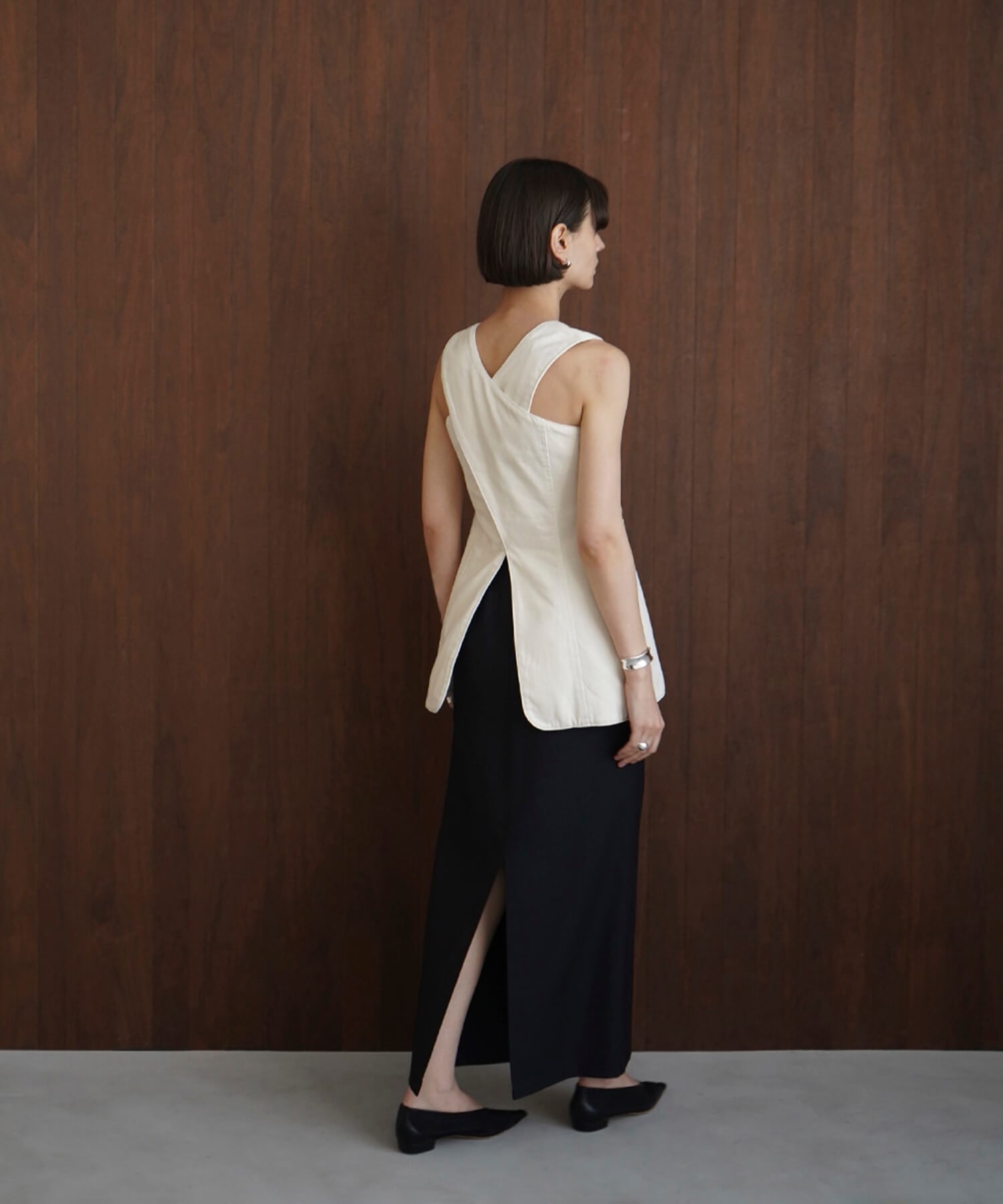 STRAIGHT LONG SKIRT(0 BLACK): CLANE: WOMENS｜ STUDIOUS ONLINE公式 ...