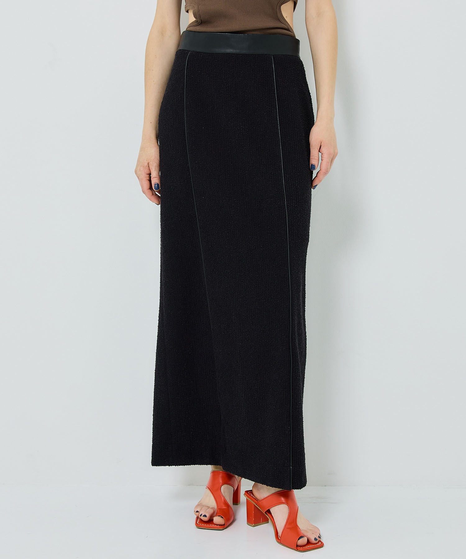 Tweedy Jersey Skirt STUDIOUS