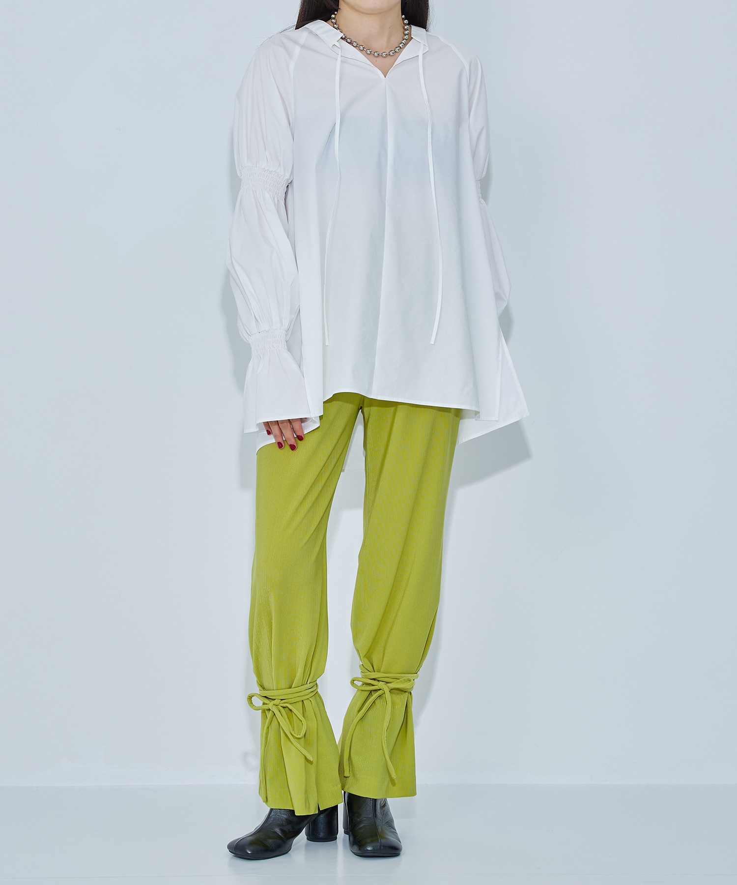 Relax Ancle String Pants STUDIOUS