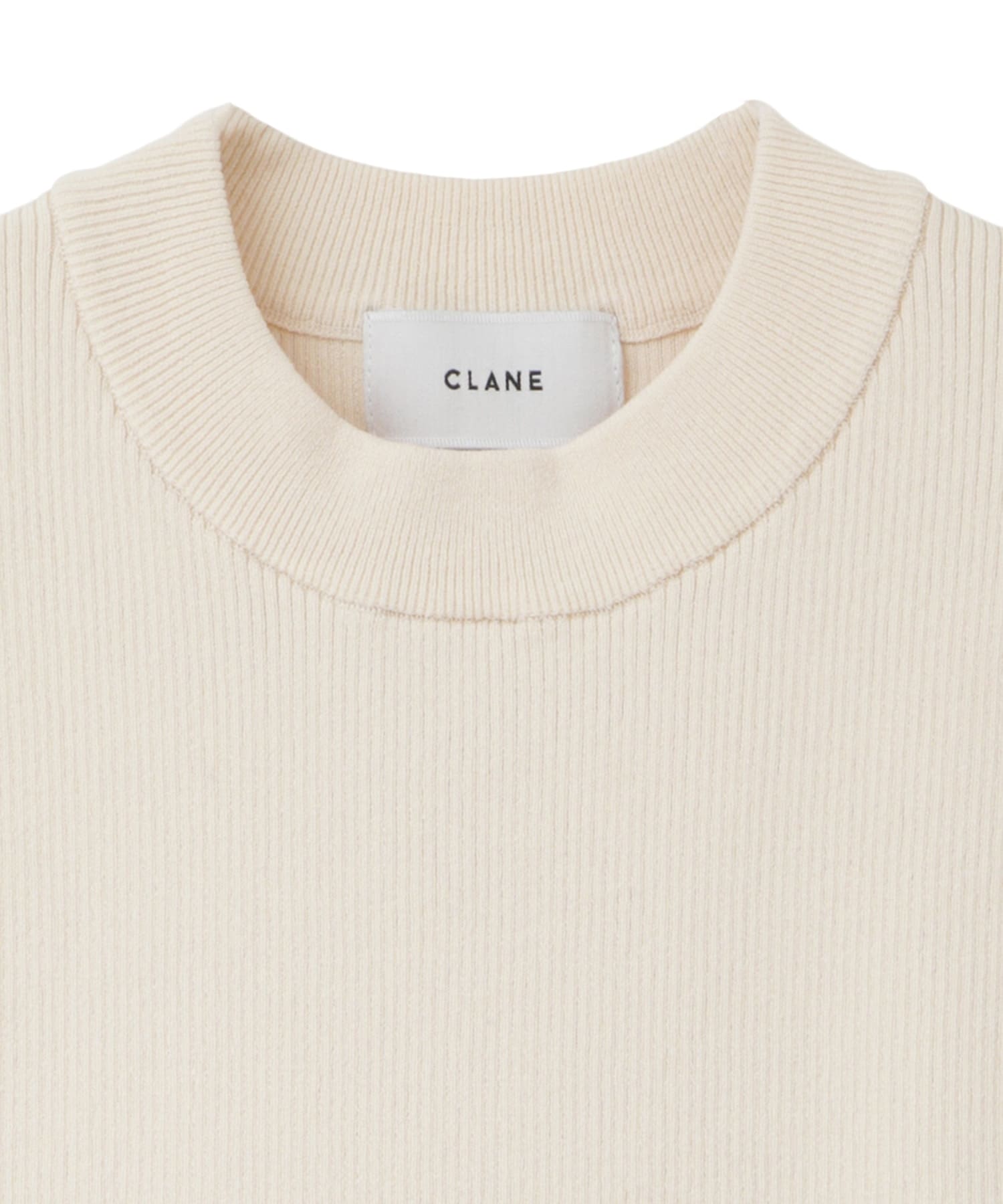 SQUARE SLEEVE KNIT TOPS CLANE