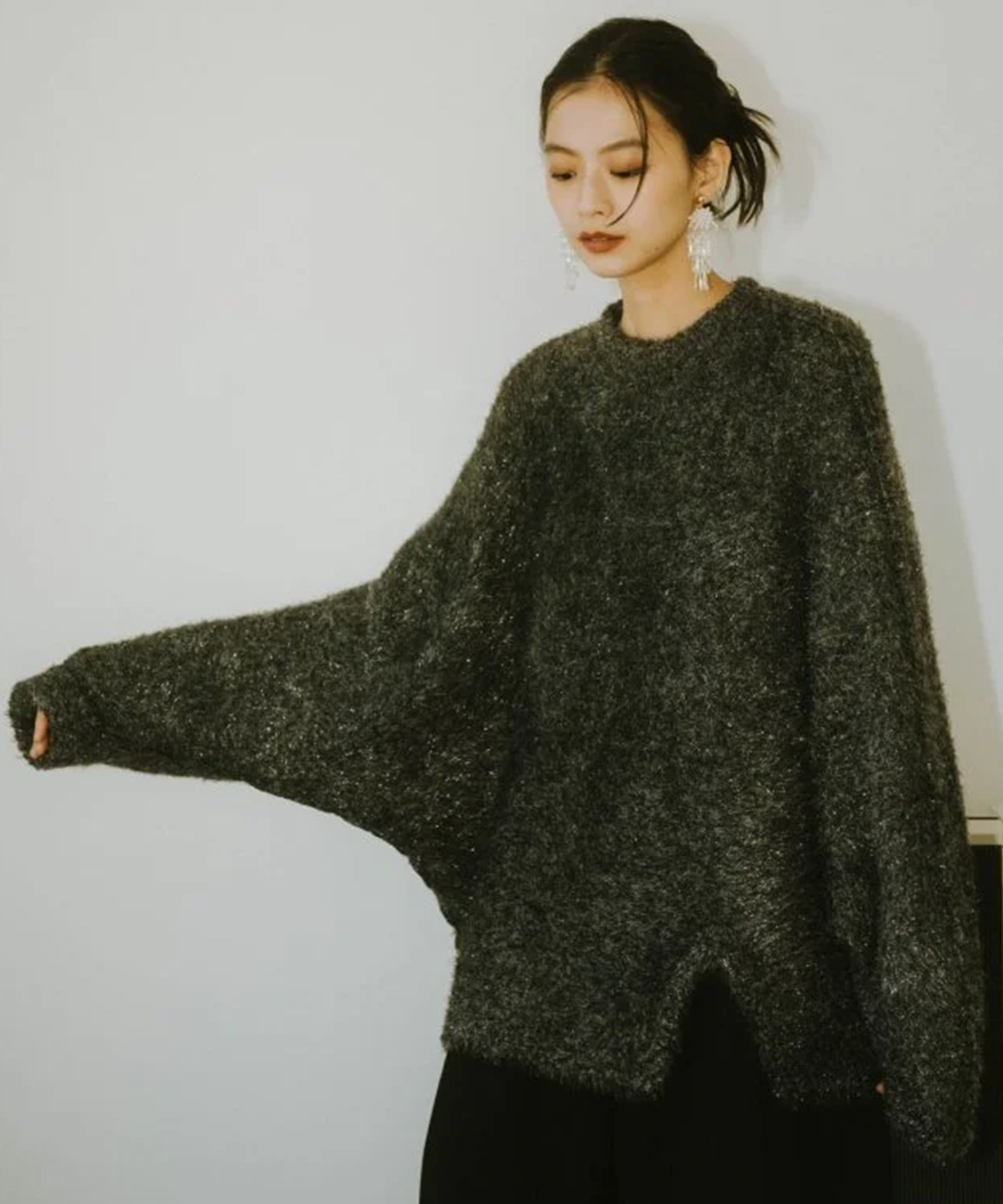 accent knit pullover(FREE SILVER): KnuthMarf: WOMENS｜ STUDIOUS ...