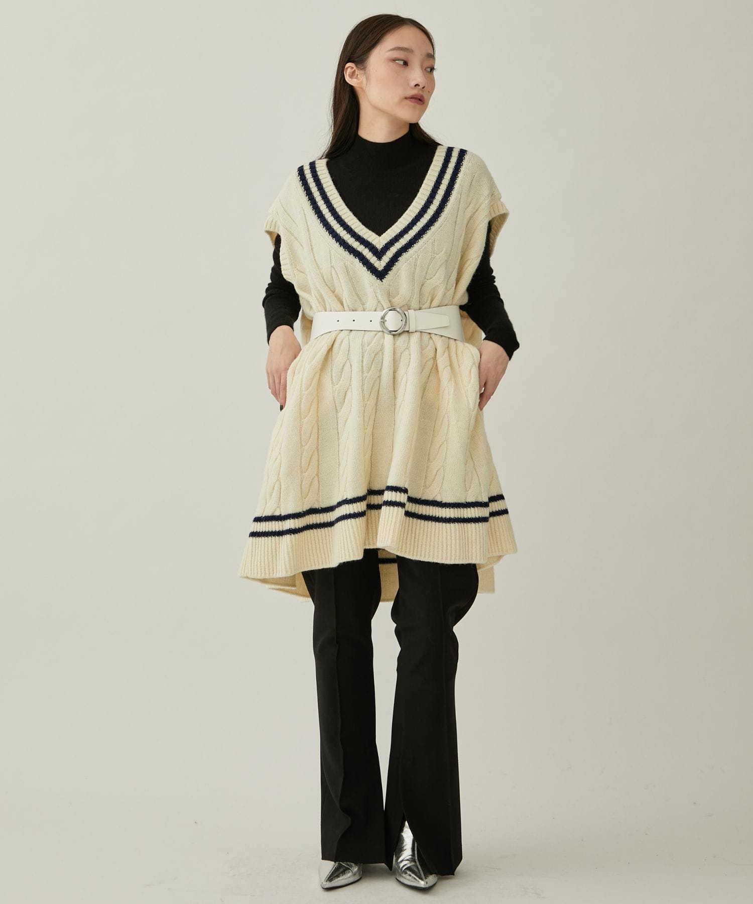 Mantle Tilden Vest(36 WHITE): YOHEI OHNO: WOMENS｜ STUDIOUS ONLINE