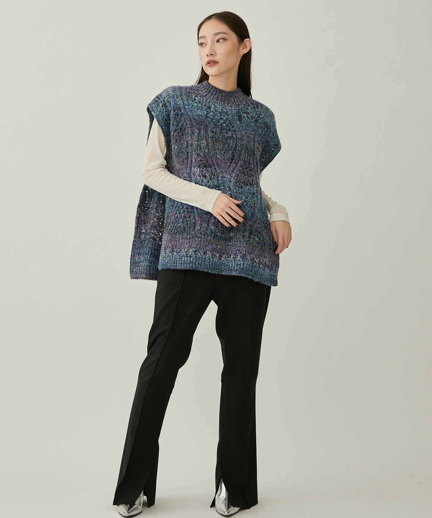 murral Hazy knit vest