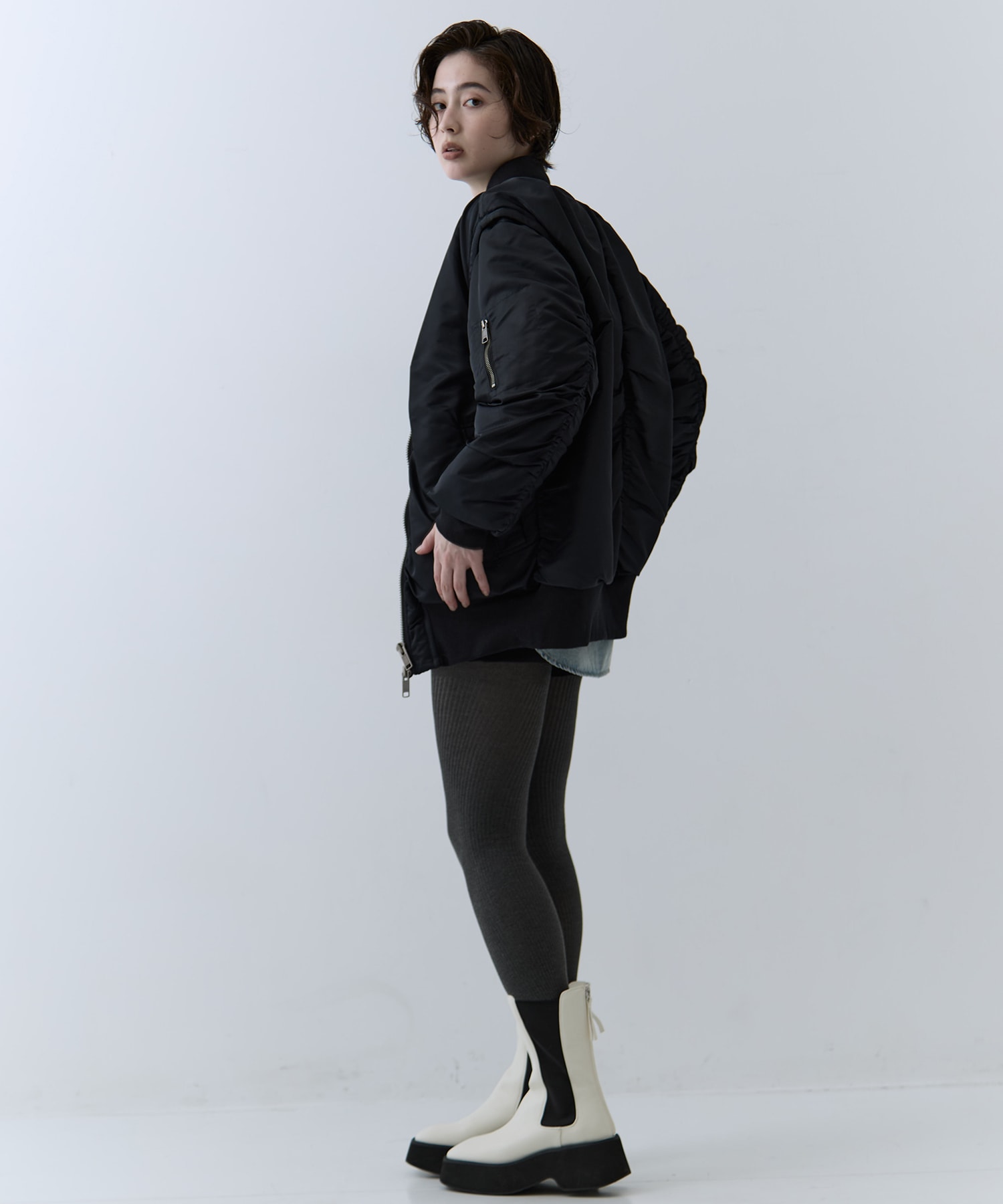 Padded Bomber Jacket STUDIOUS