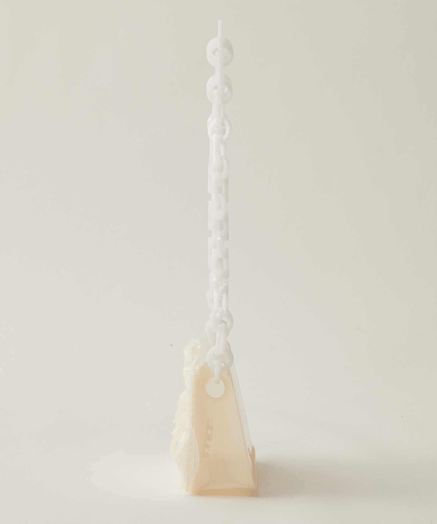 Transparent Sculptural Mini Chain Bag(FREE WHITE): Mame Kurogouchi