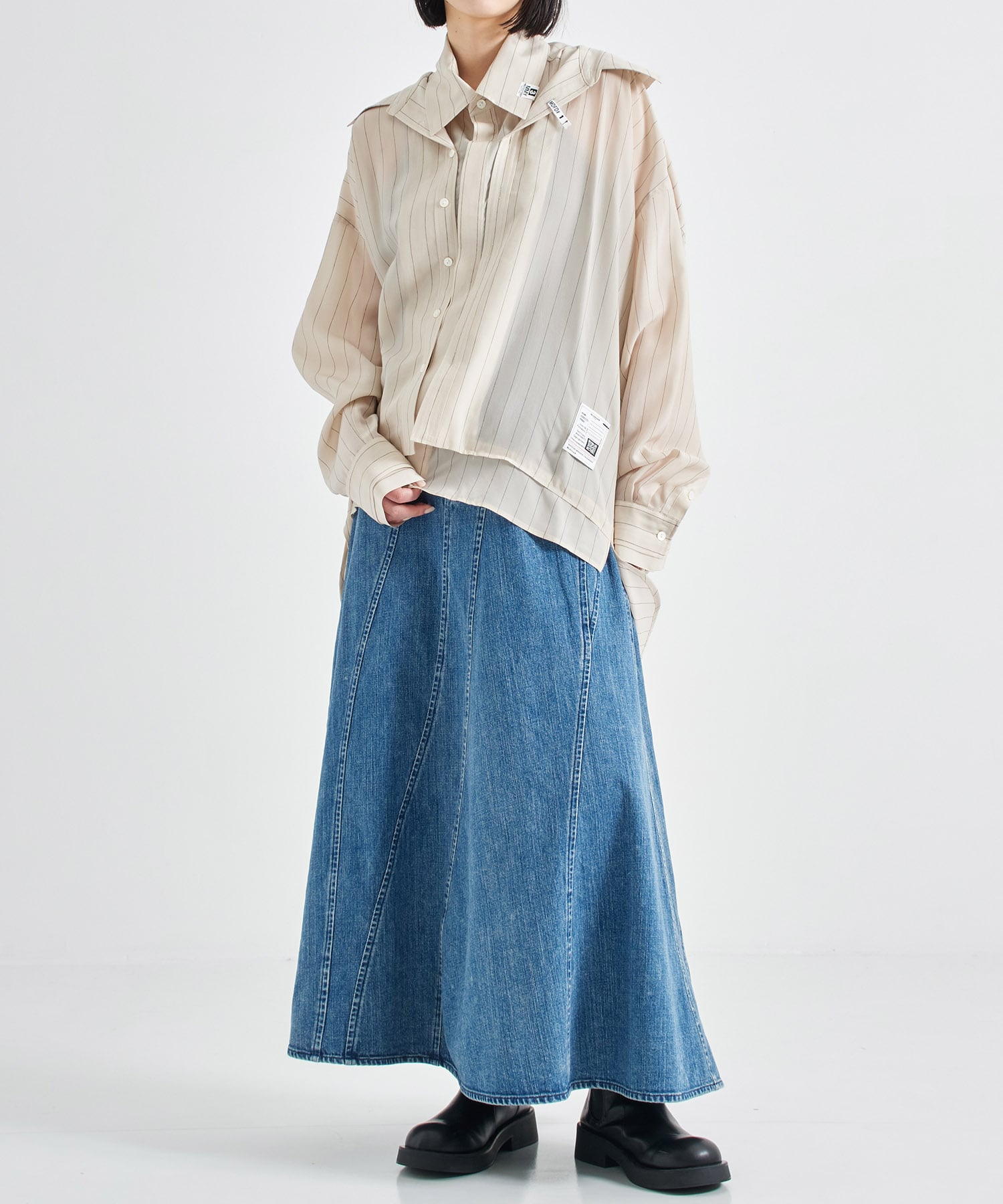 DOUBLE LAYERED SHIRTS Maison MIHARA YASUHIRO