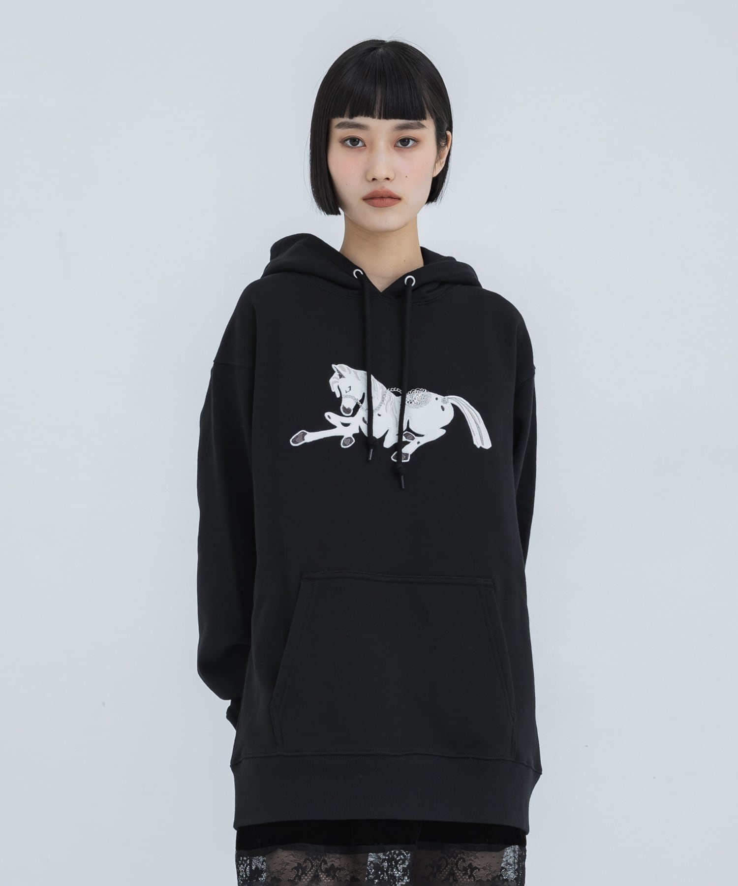 別注Horse emproidery hoodie tanakadaisuke