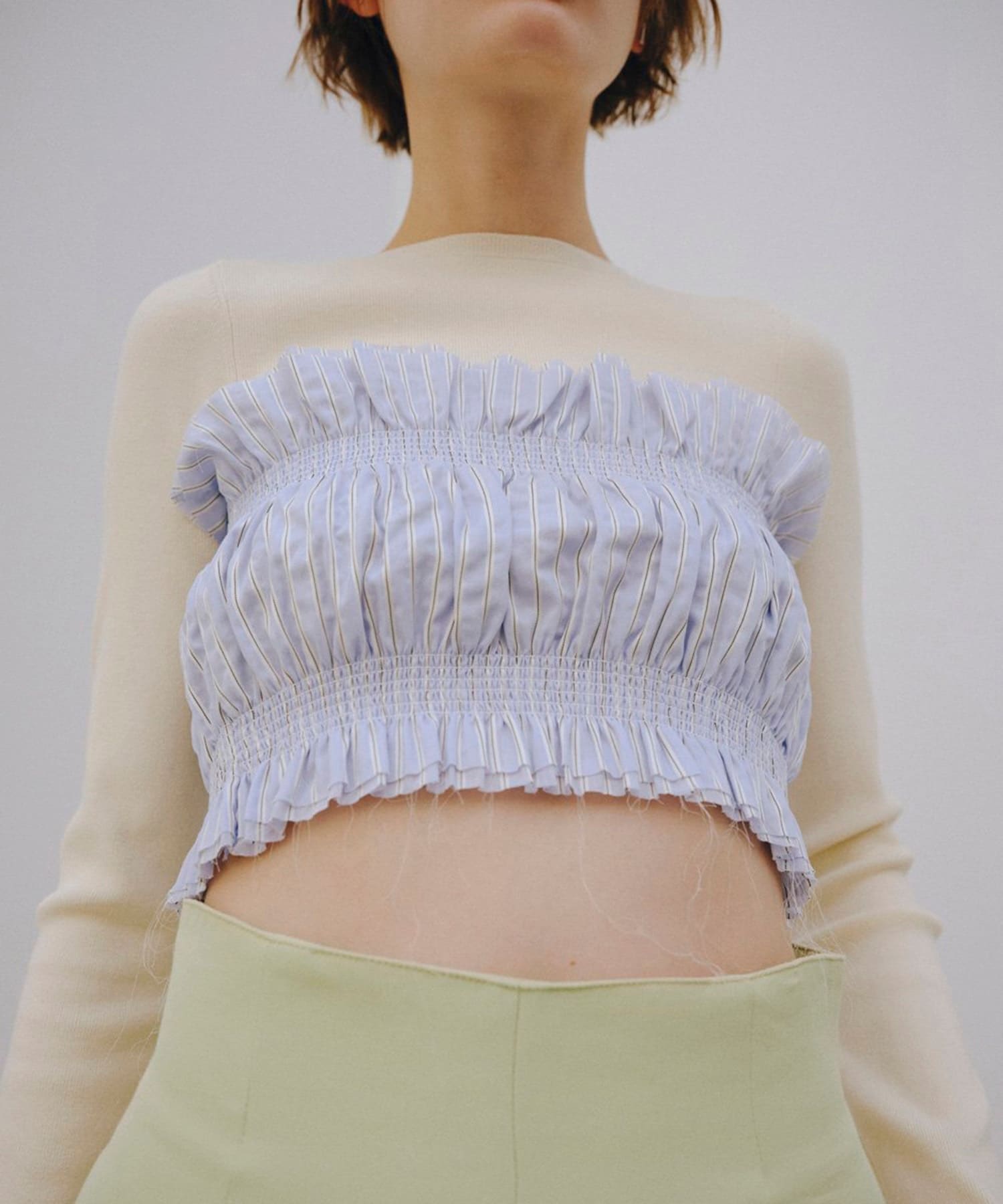 Cropped Smooth Knit TODAYFUL