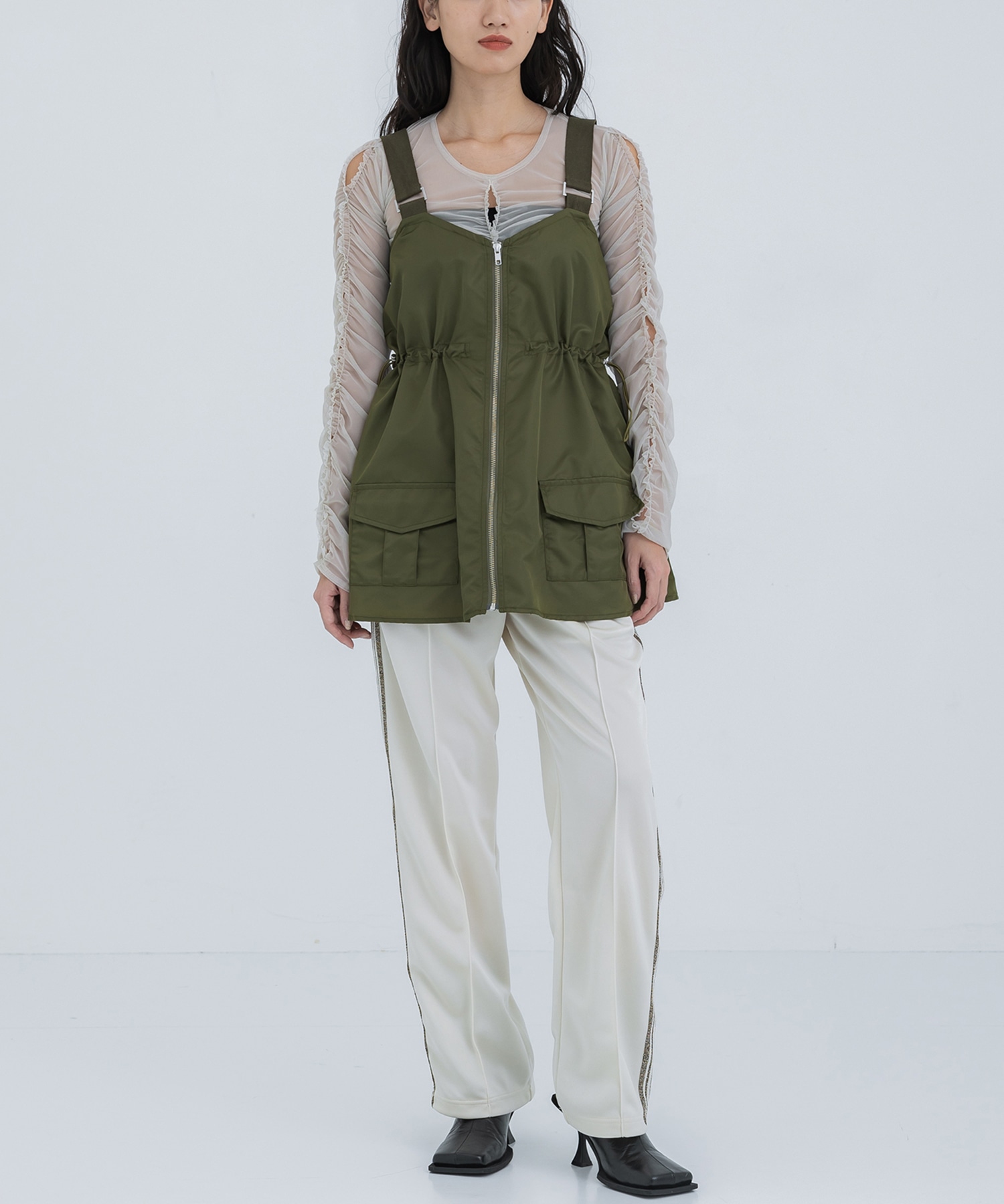 MODERN MILITARY SET JACKET AMERI