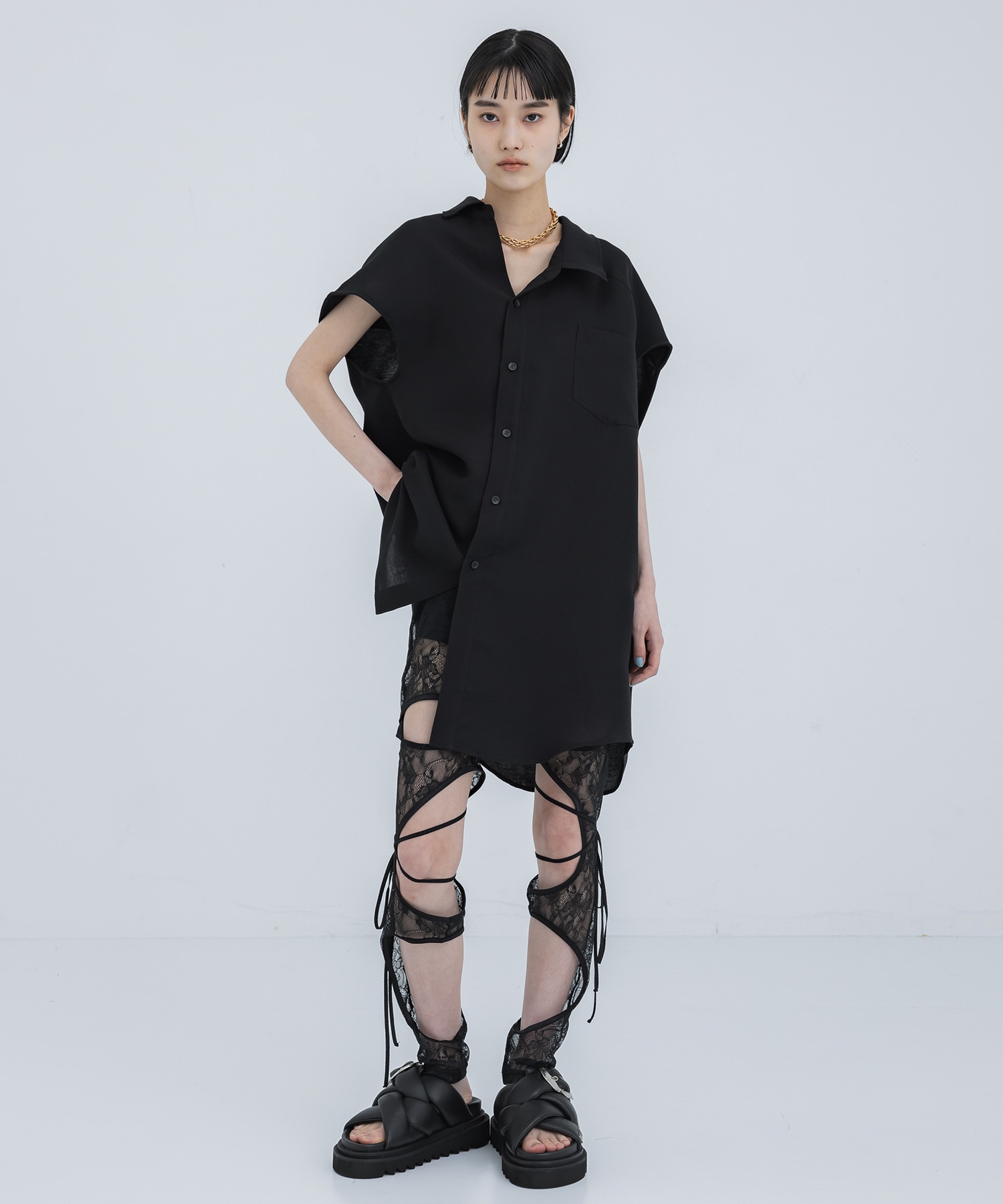 AJ1317(36 BLACK): TOGA PULLA: WOMENS｜ STUDIOUS ONLINE公式