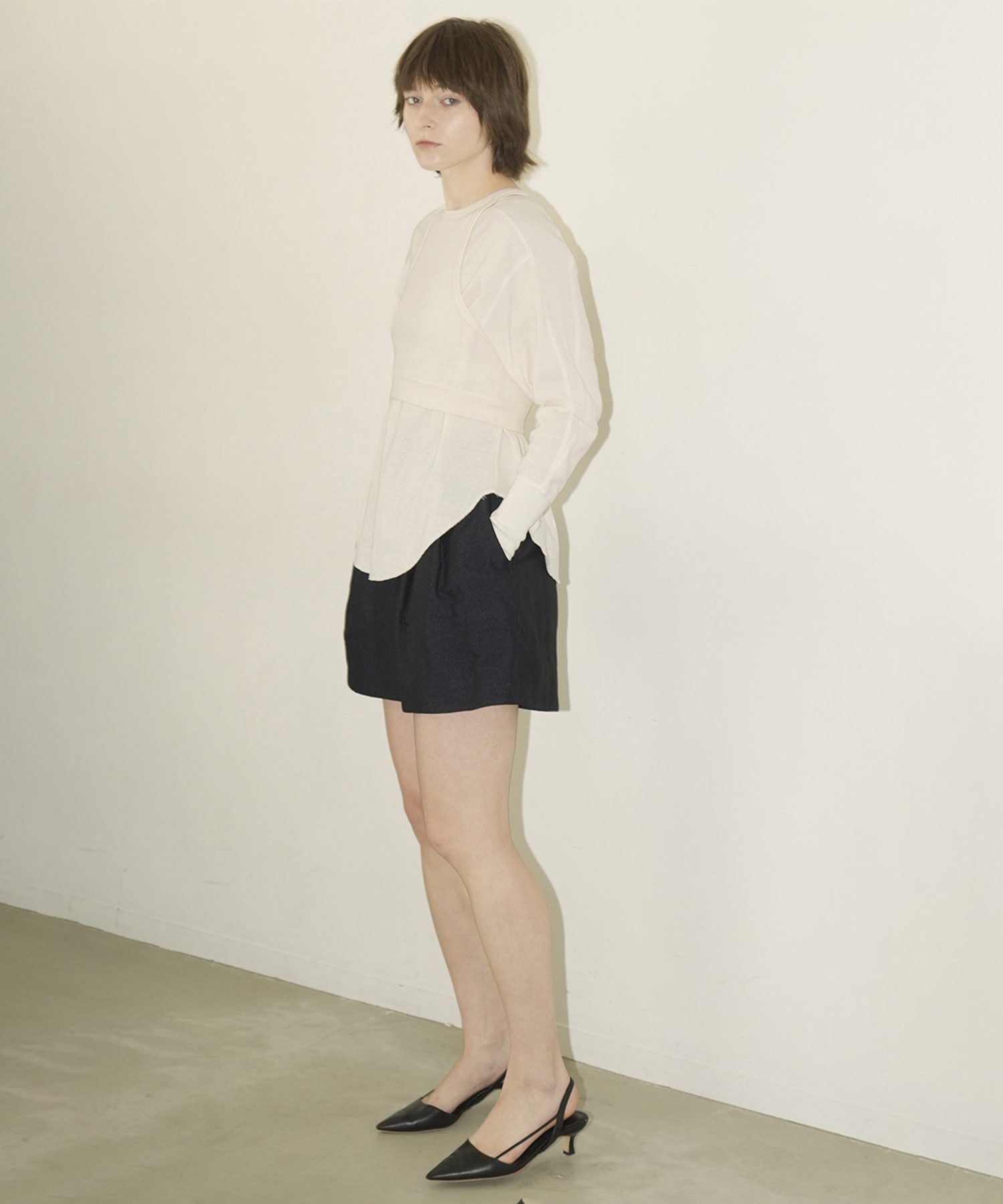 LAYRED BUSTIER THERMAL TOPS CLANE