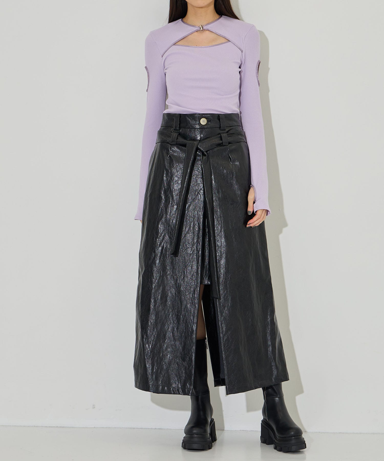 2way Silhouette Skirt STUDIOUS