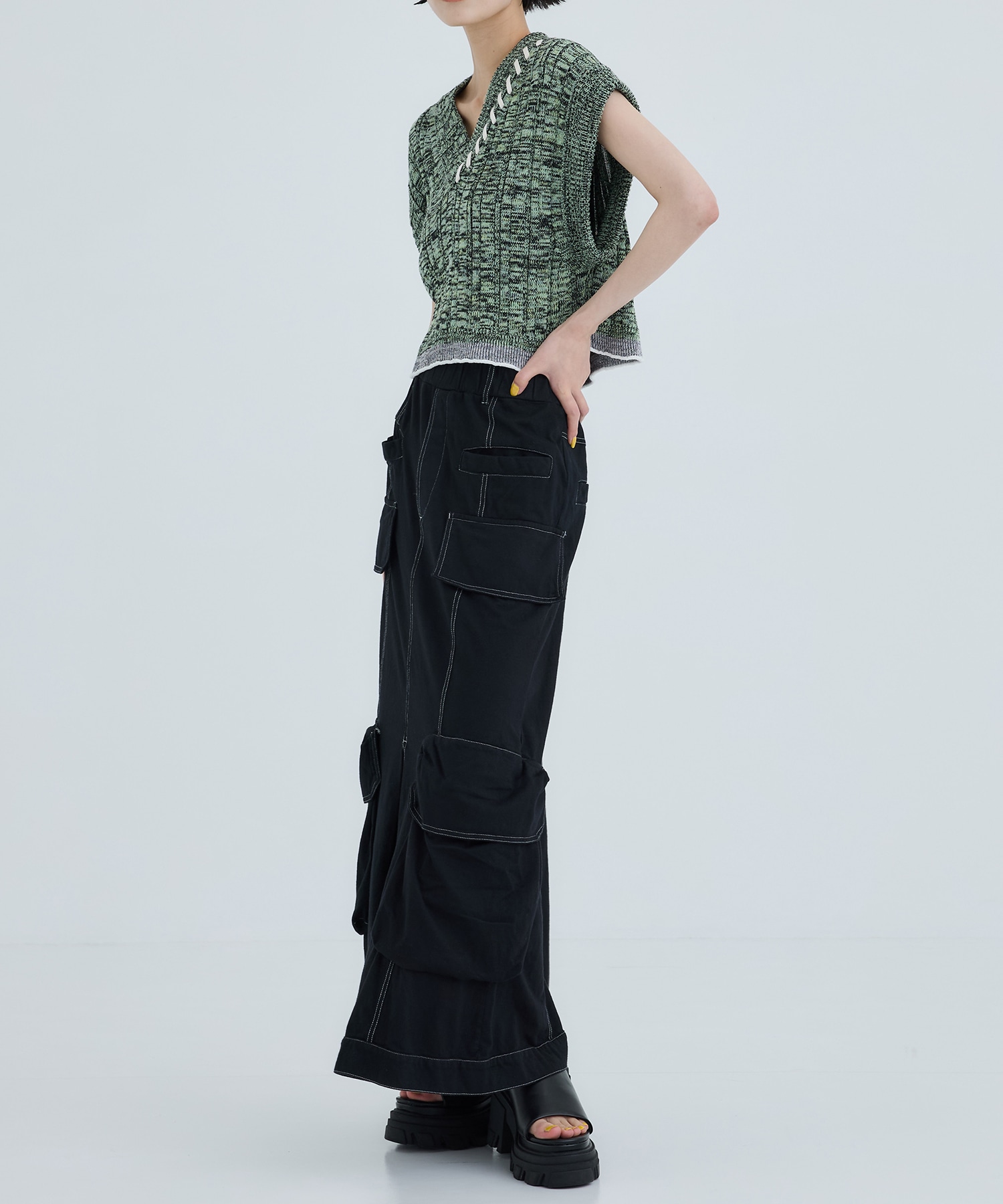 Jersey Cargo Skirt STUDIOUS