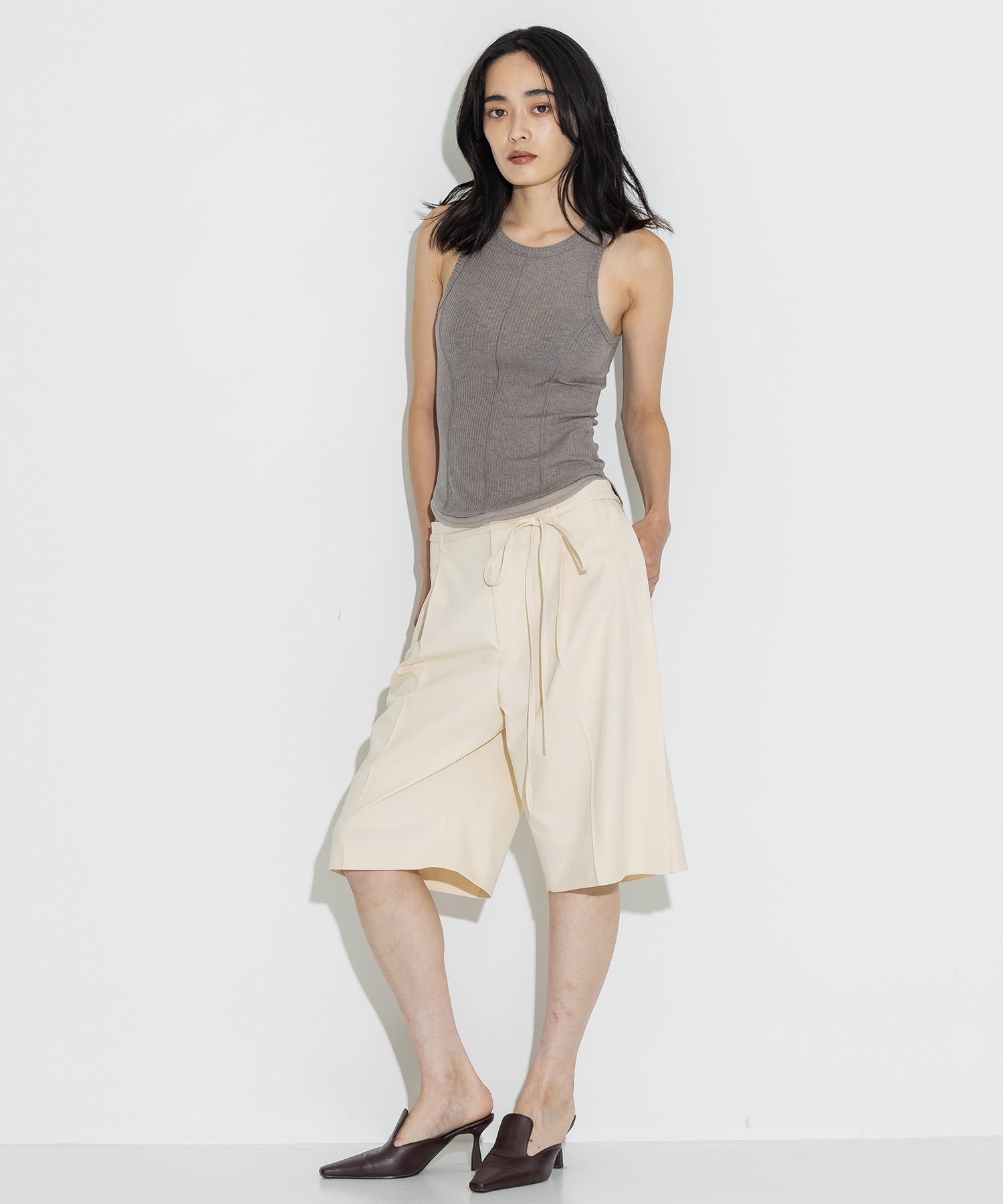 Cashmere Silk Wool Tanktop STUDIOUS