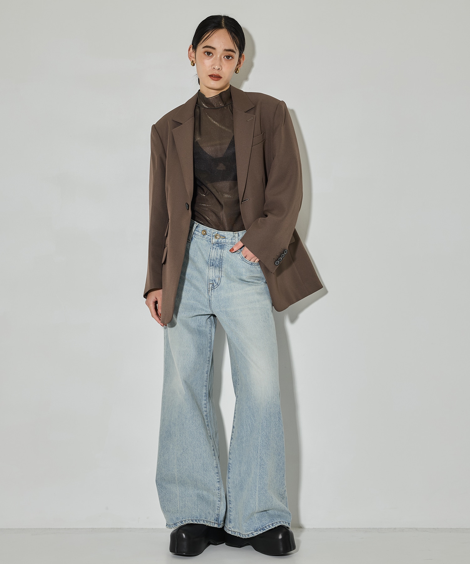 Straight Flare Jeans STUDIOUS