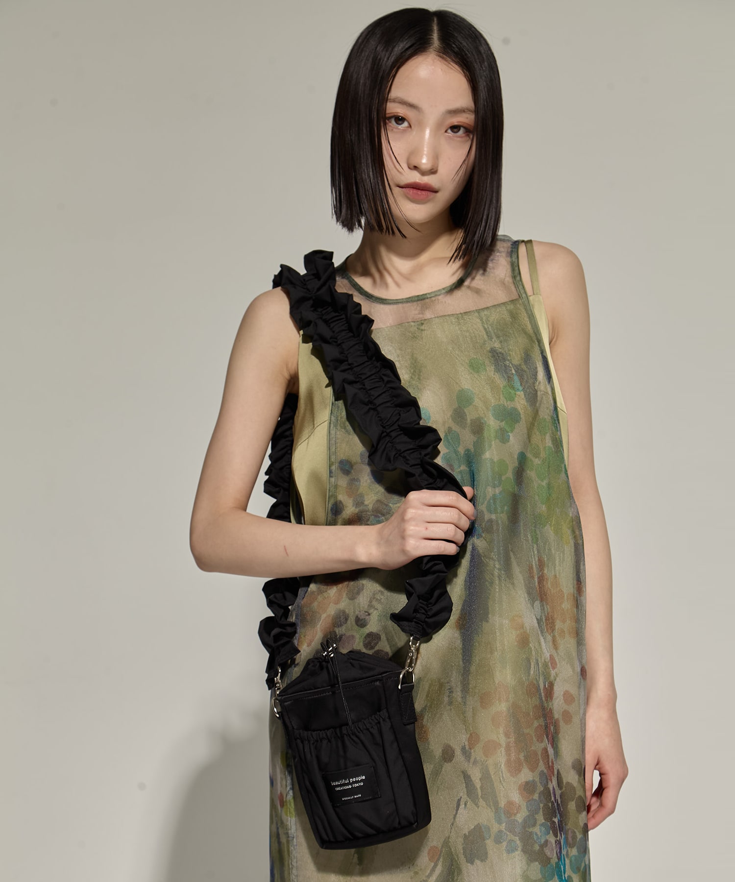 別注ギャザーショルダーバッグ beautiful people