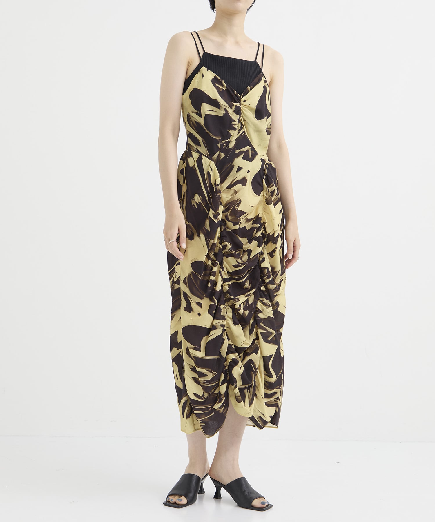 ALL OVER PRINT SLIP DRESS JOHN LAWRENCE SULLIVAN