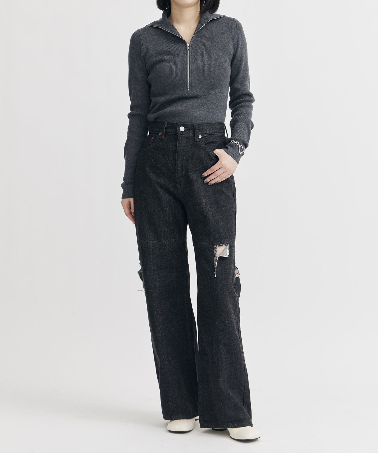 別注 DENIM PANTS kotohayokozawa