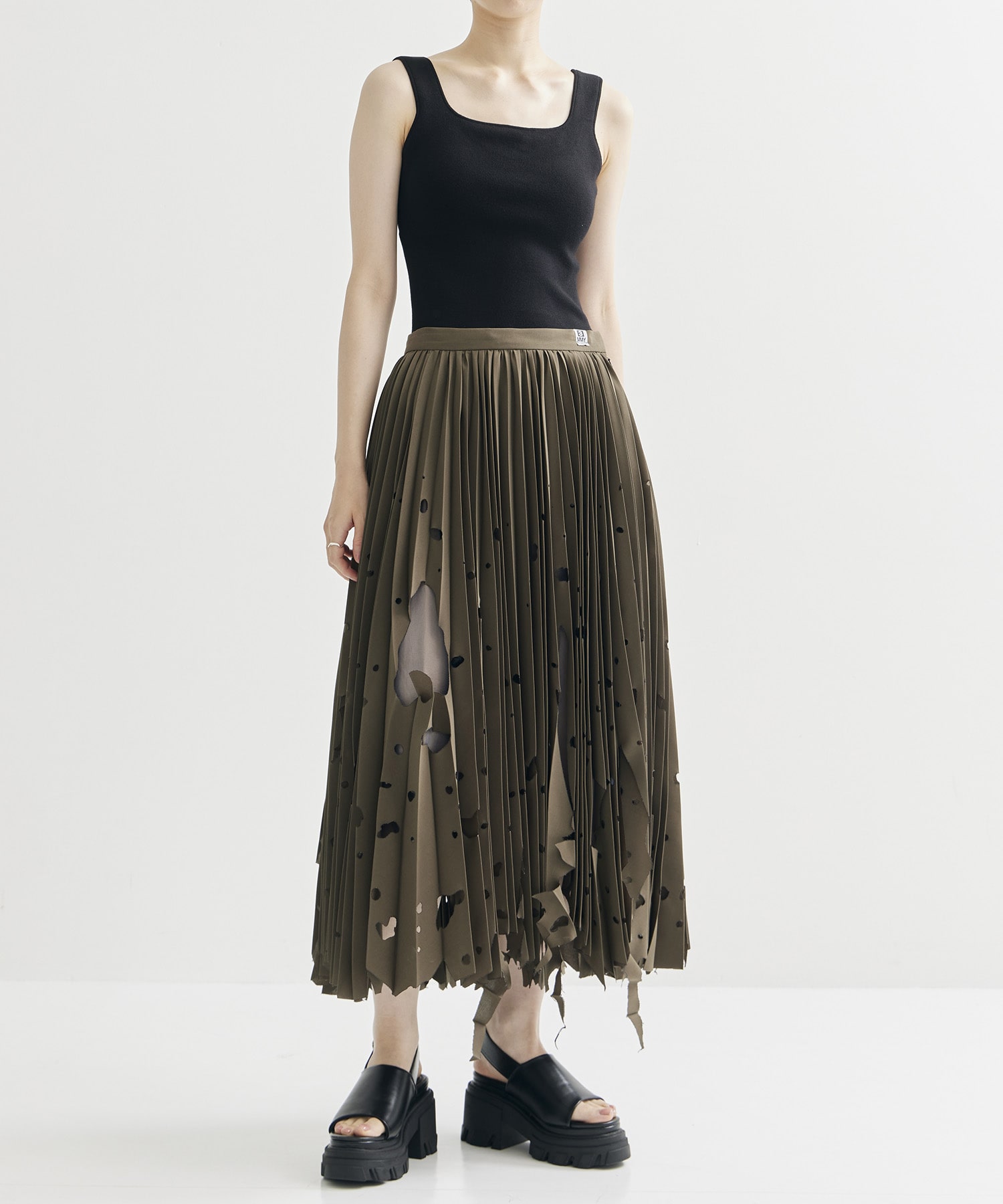 WORN OUT LIKE SKIRT Maison MIHARA YASUHIRO