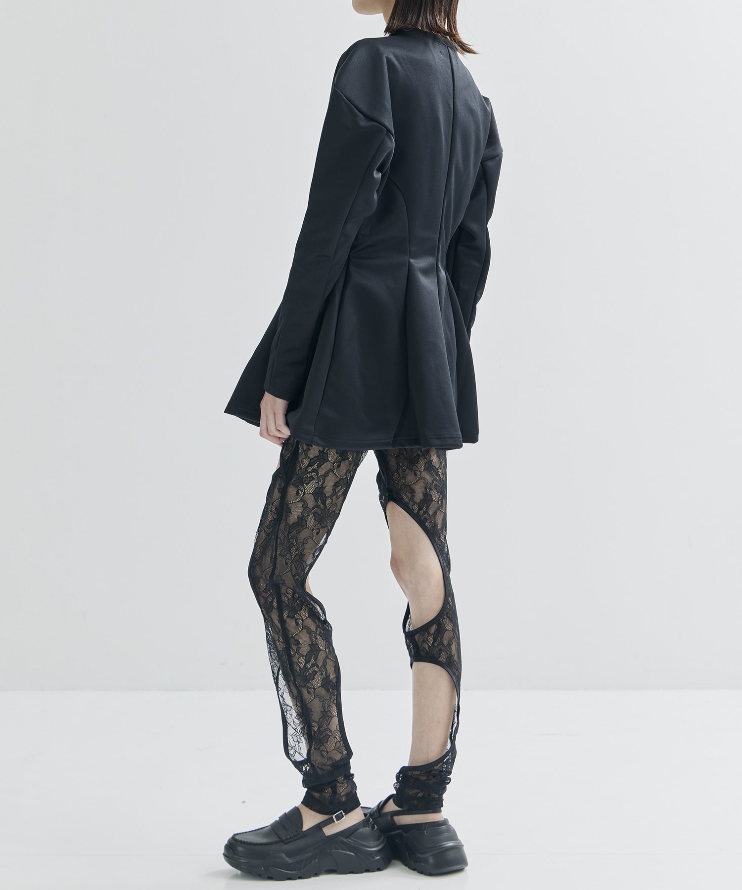 cyber lace leggings AKIKOAOKI