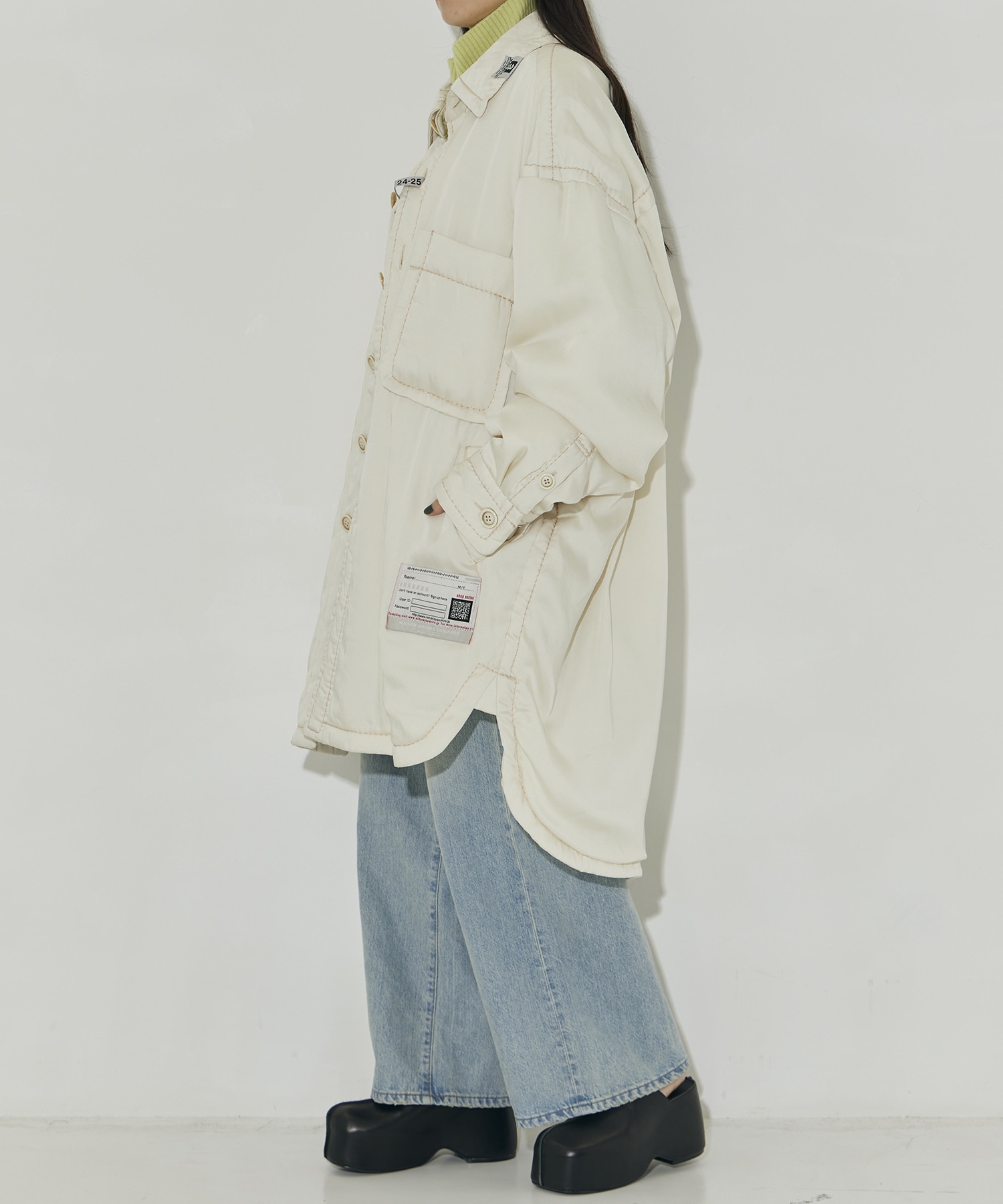 PUFFER HUGE SHIRTS Maison MIHARA YASUHIRO