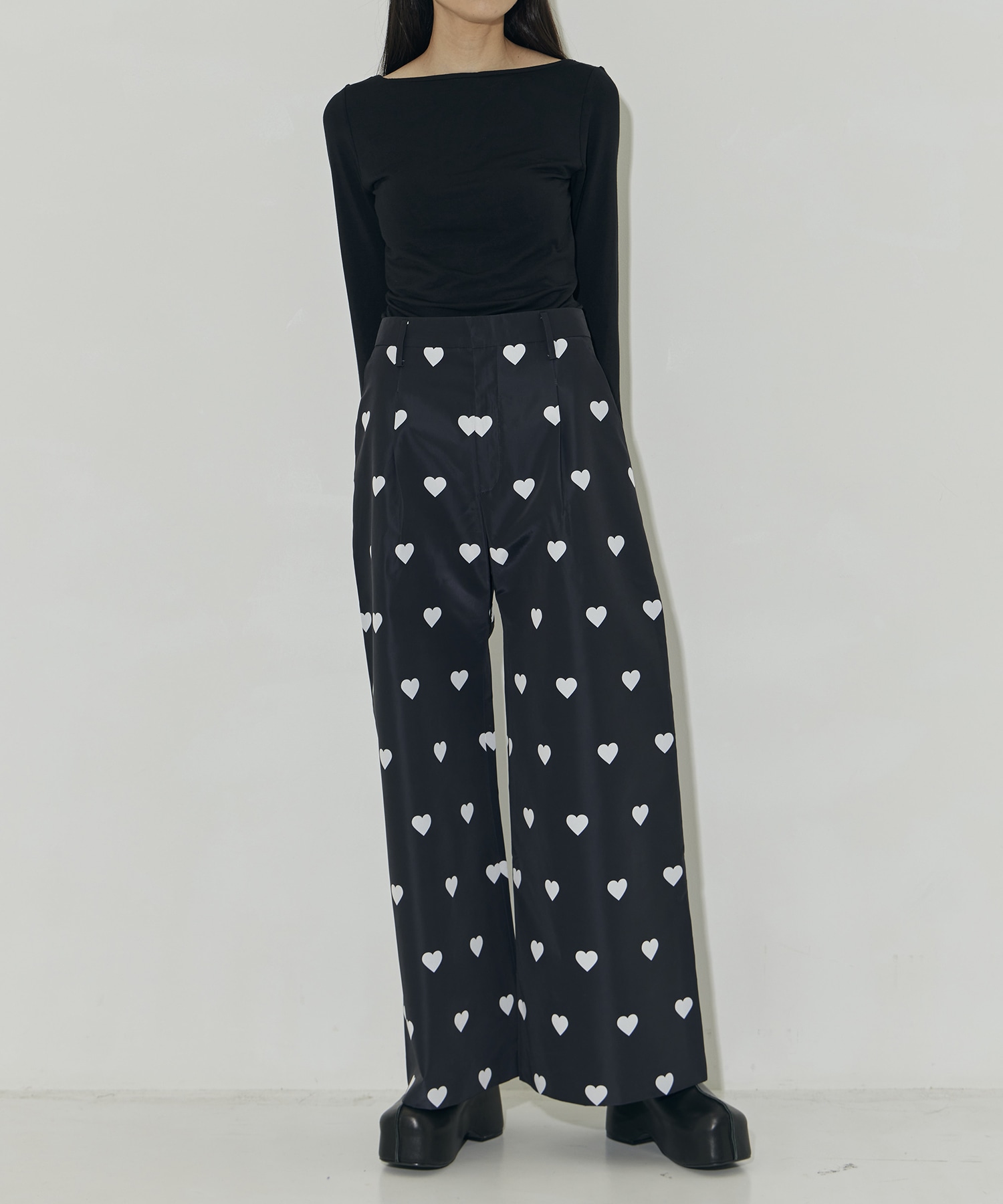 Heart Pattern pants VIVIANO