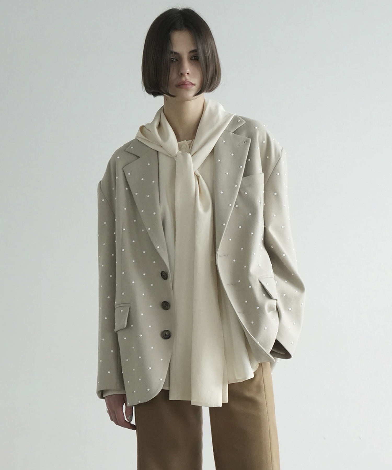 PEARL DOT JACKET CLANE