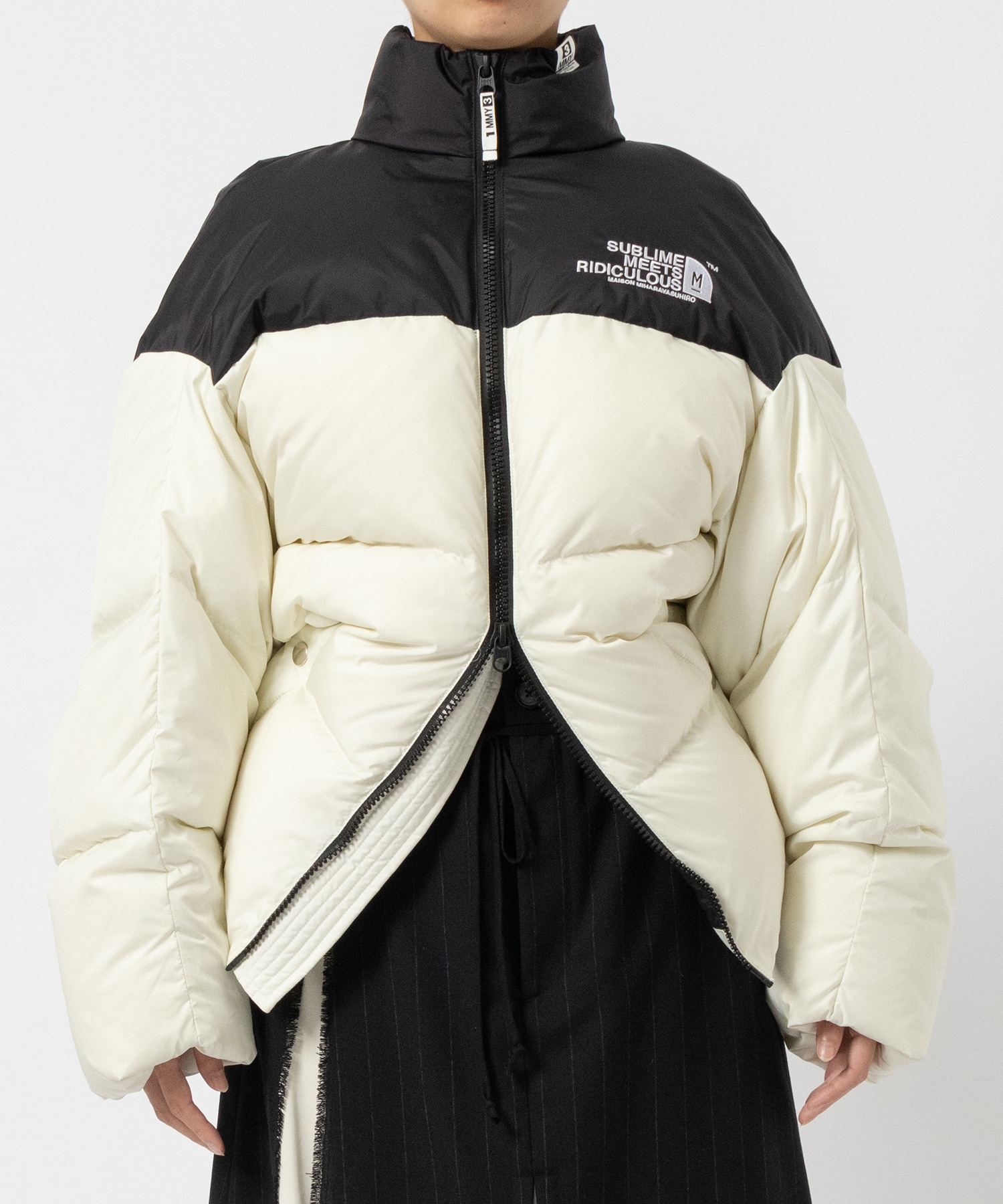 CROPPED DOWN BLOUSON Maison MIHARA YASUHIRO