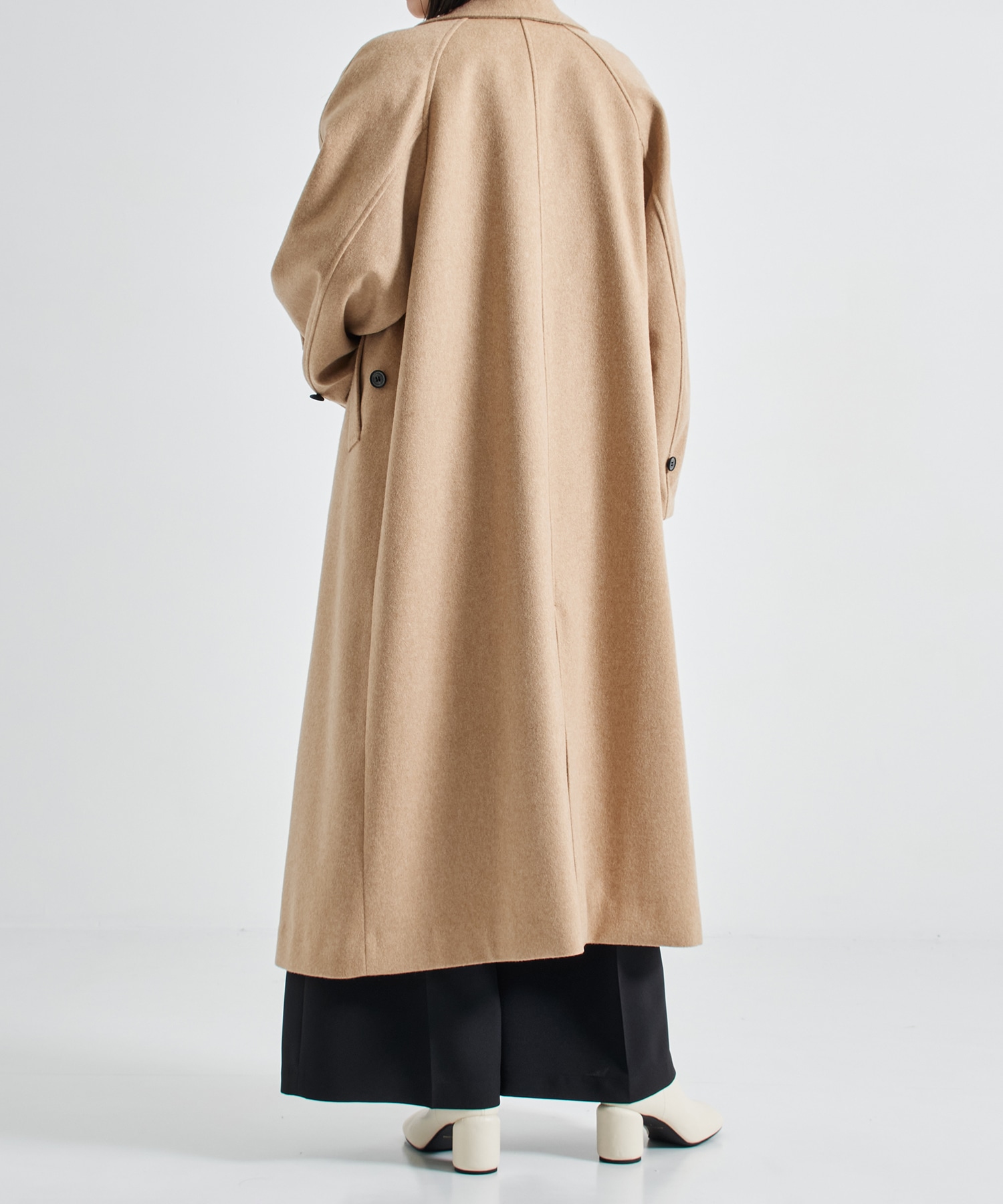 Stand Collar Wool Coat STUDIOUS