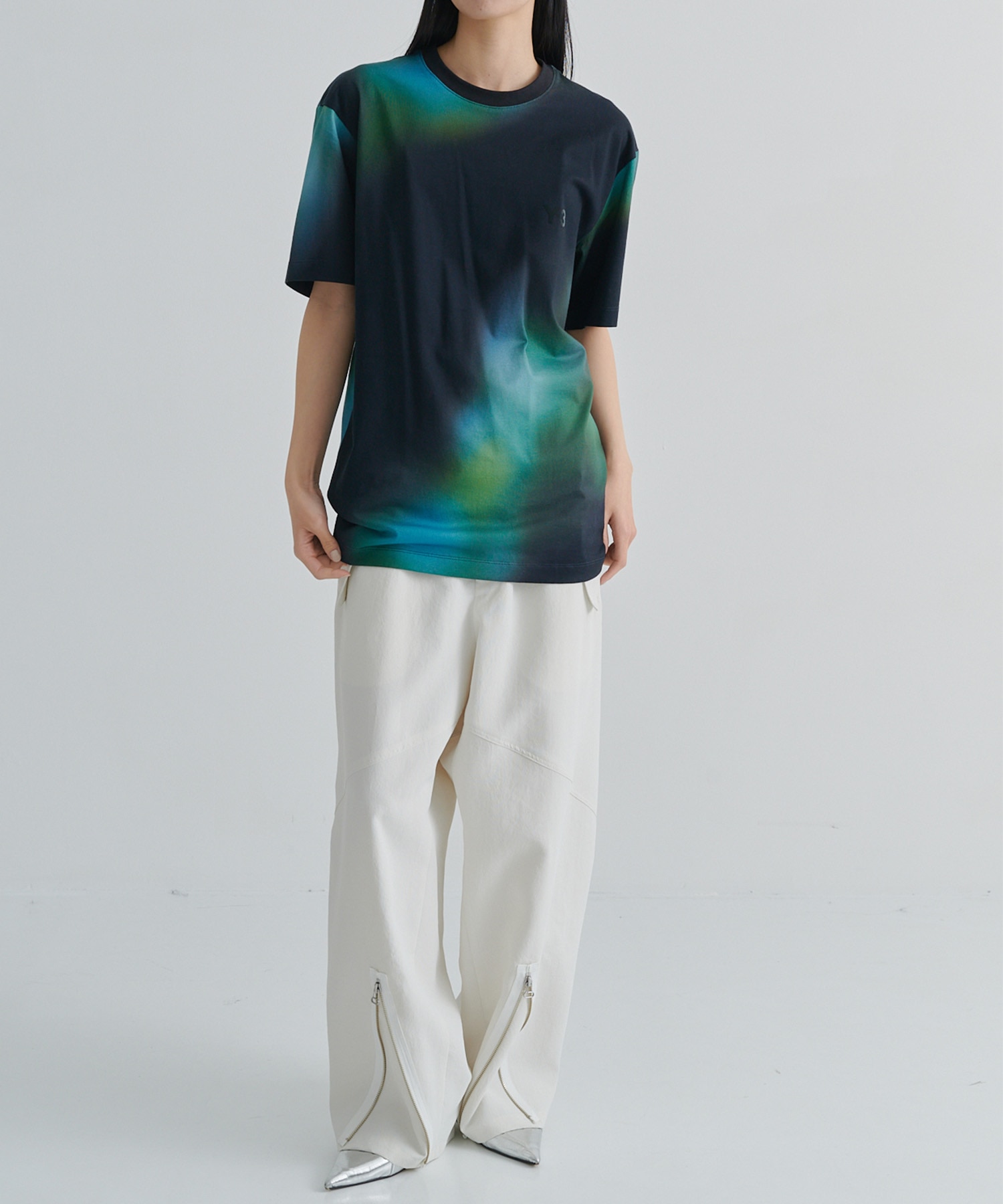 Y3-S25-0000-131/AOP SKIRT/MULTICOLOR Y-3