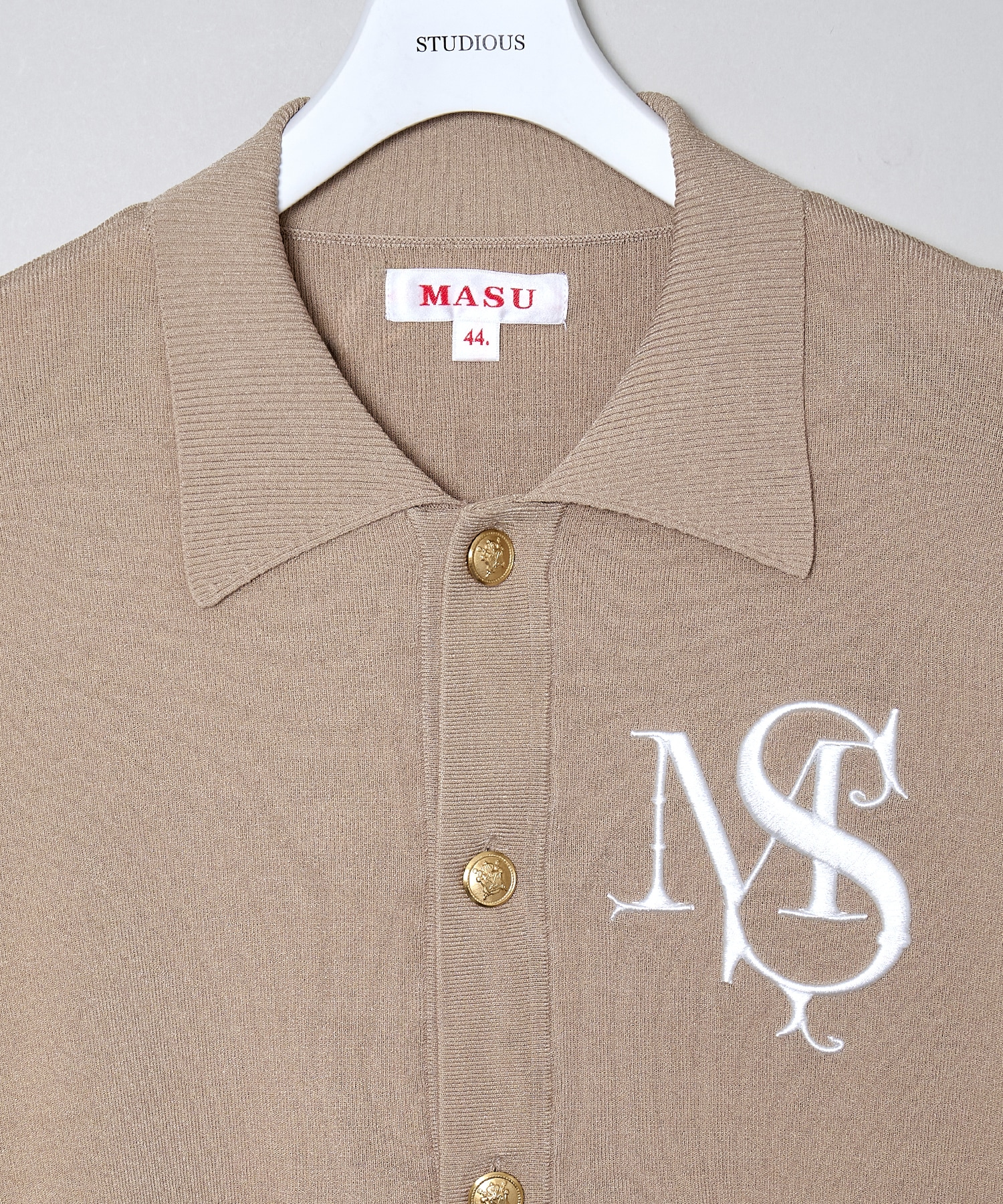 M.S. CREST CARDIGAN MASU