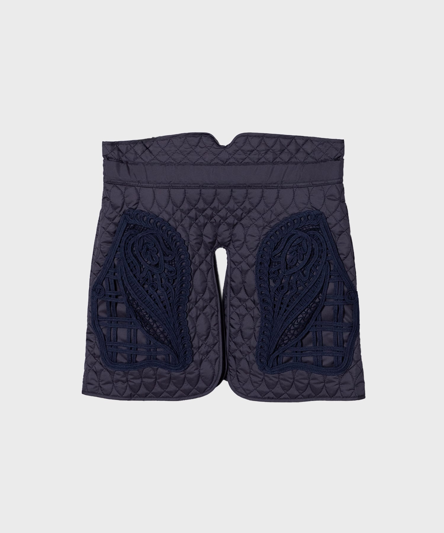 Cording Embroidery Quilted Wrapped Skirt Mame Kurogouchi