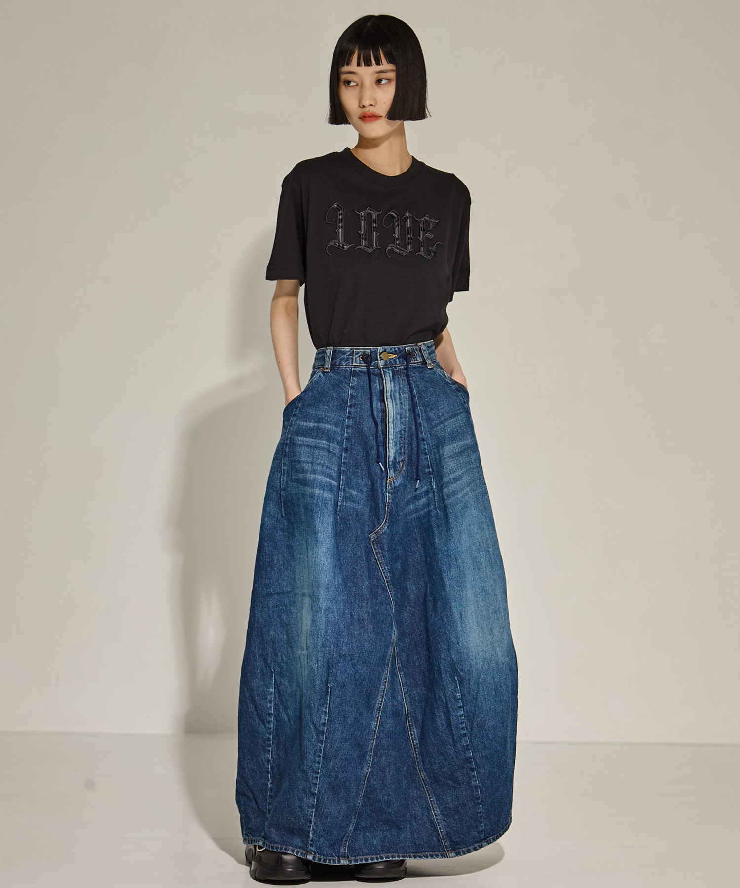 H.D. Skirt - Jean / 12oz Denim Needles