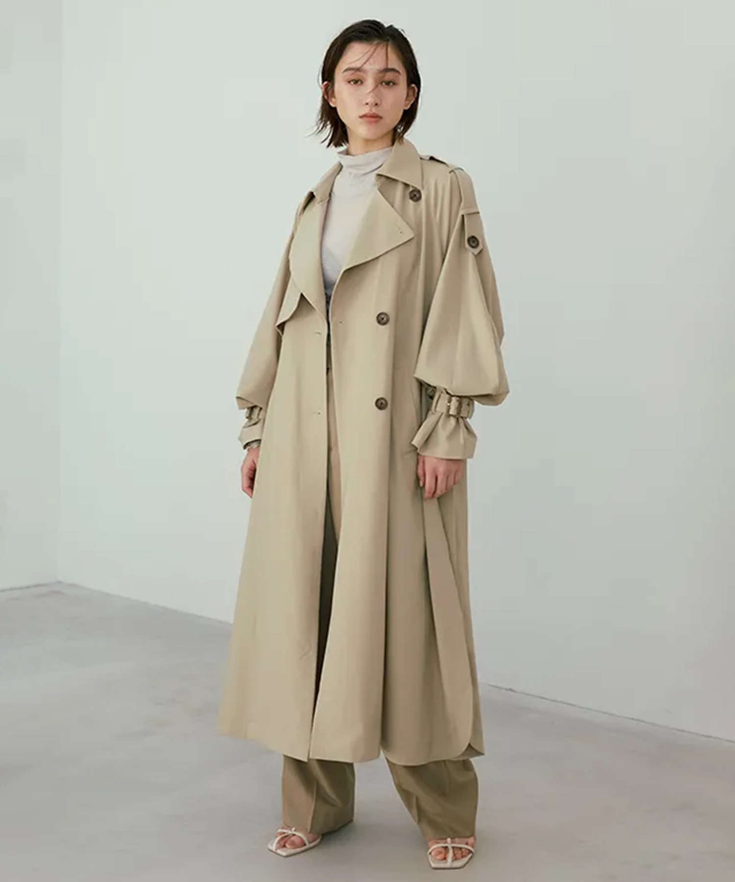 COMFORTABLE TRENCH COAT JOSEMOON