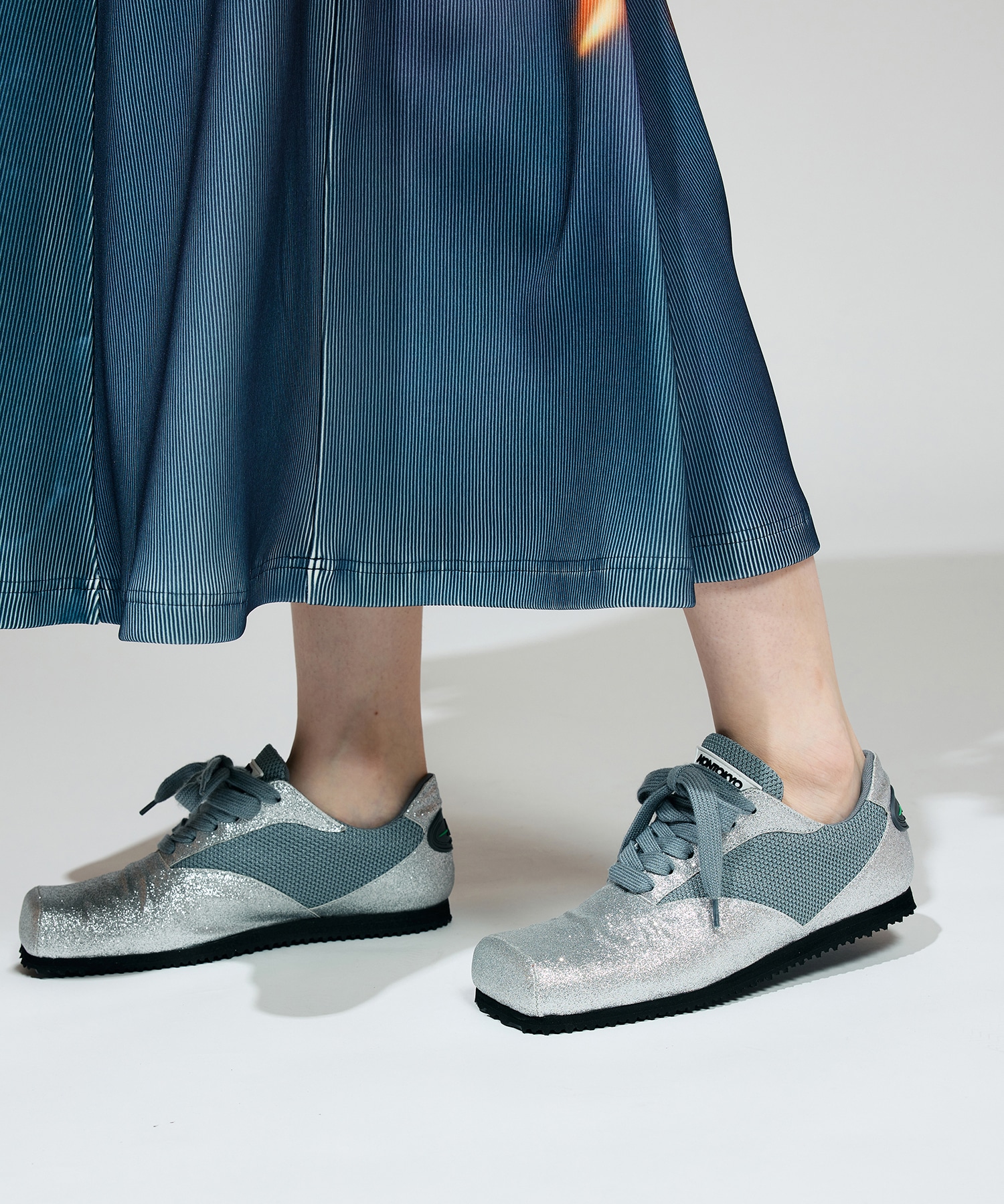 GLITTER SQUARE SNEAKERS NON TOKYO