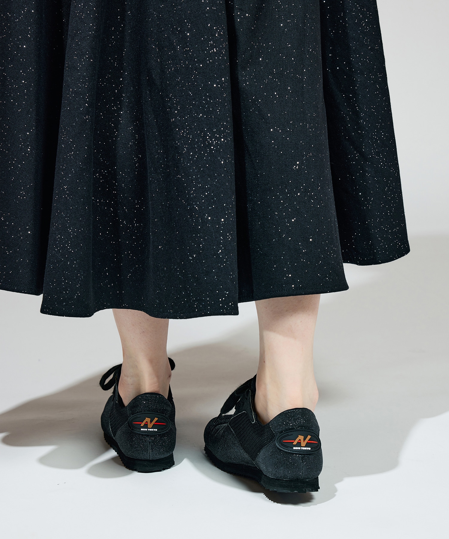 GLITTER SQUARE SNEAKERS NON TOKYO