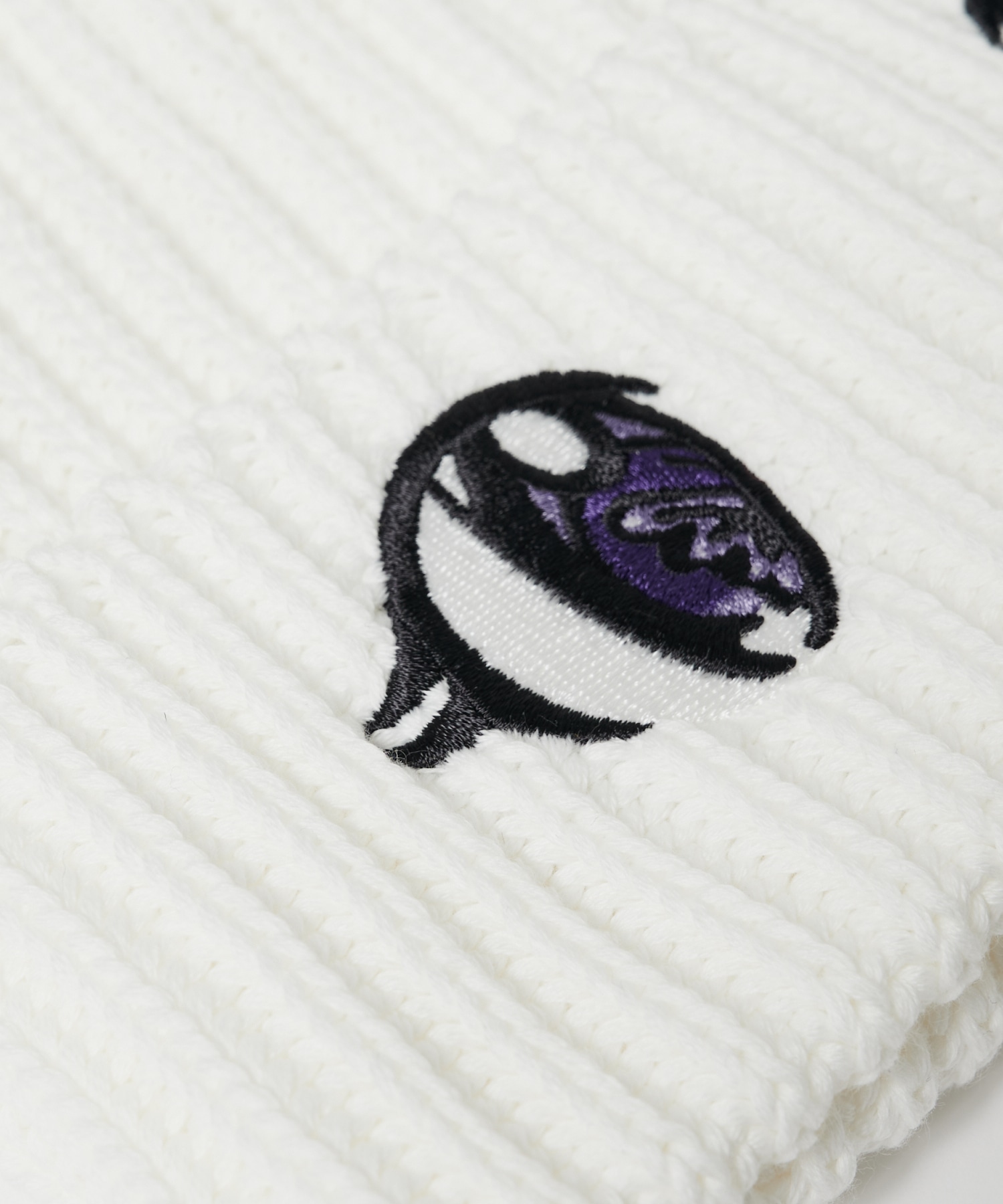 Needles x Kae Tanaka Watch Cap - KT Eyes Emb. Needles