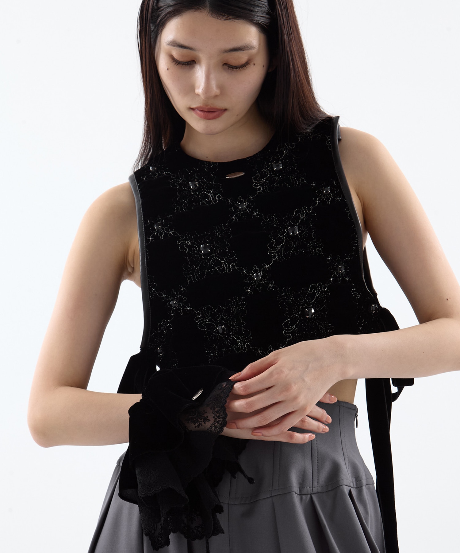 別注velour lace chou chou tanakadaisuke