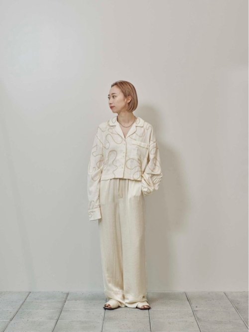 Embroidery Pajamas Shirts TODAYFUL