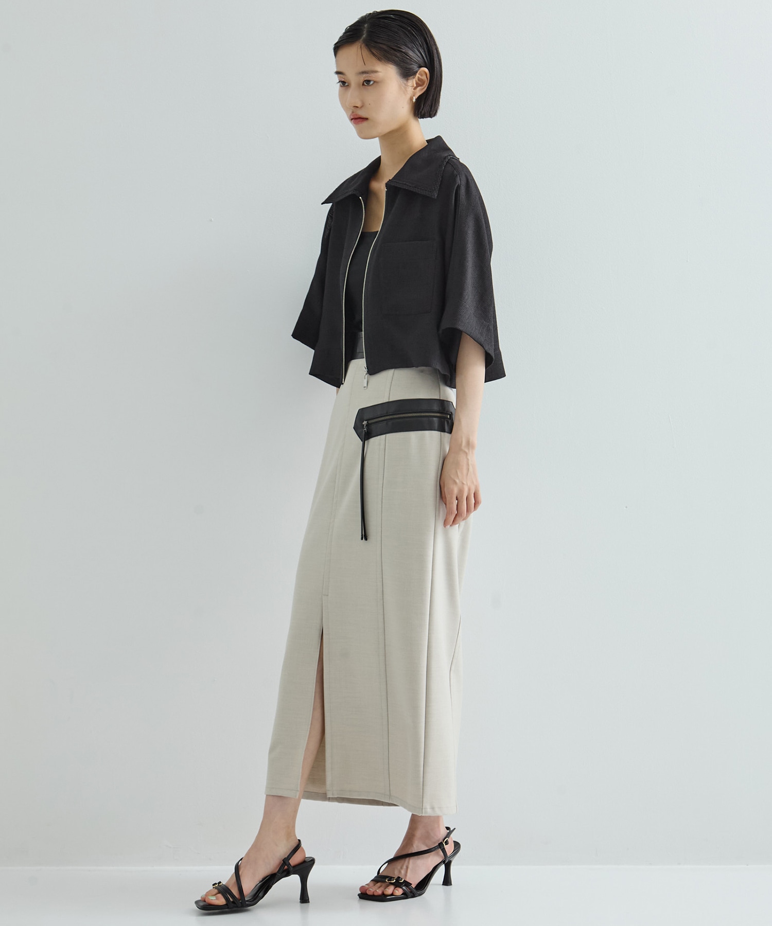 Half Sleeve Mesh Shirt STUDIOUS