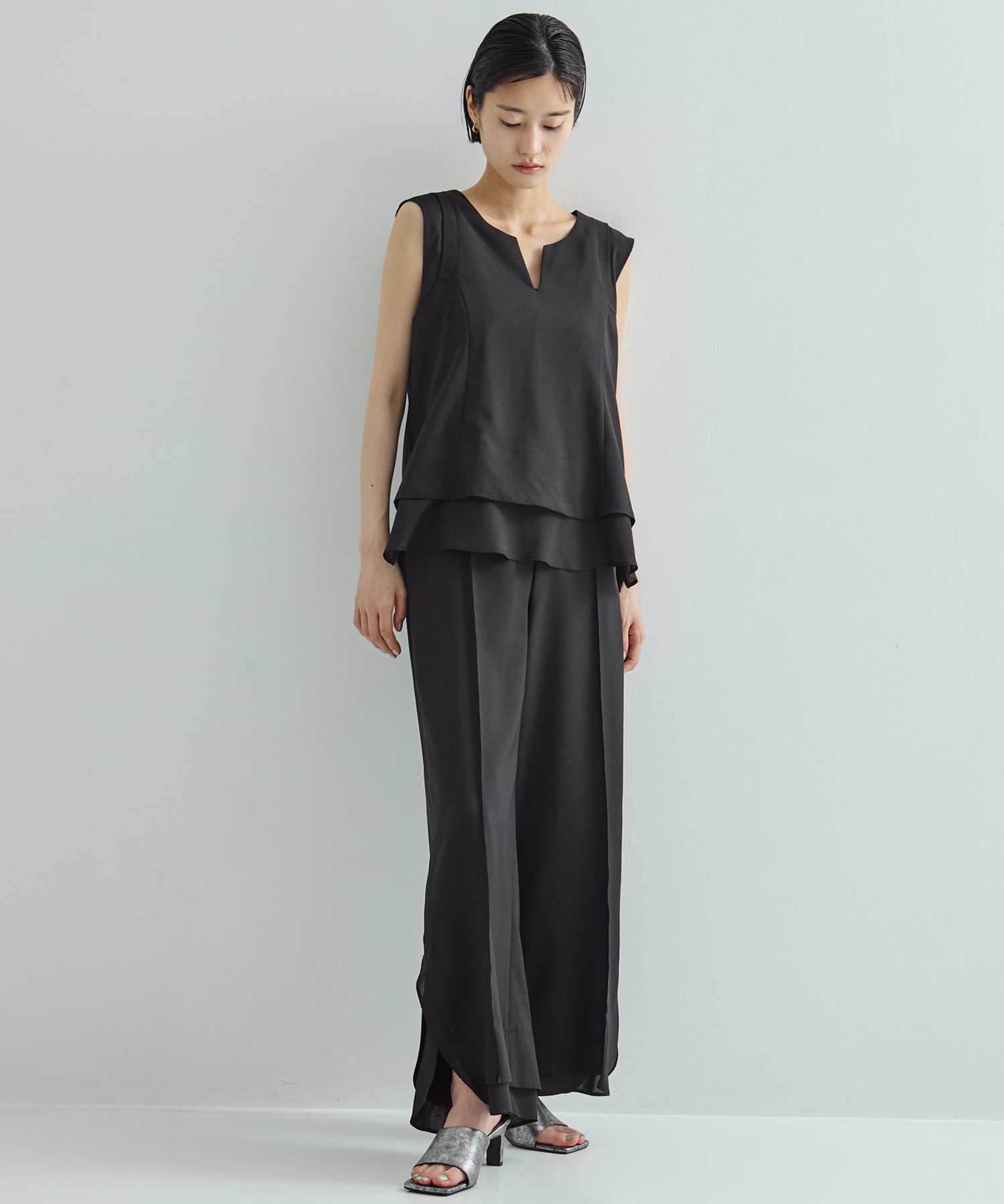 Sheer Layered Blouse STUDIOUS