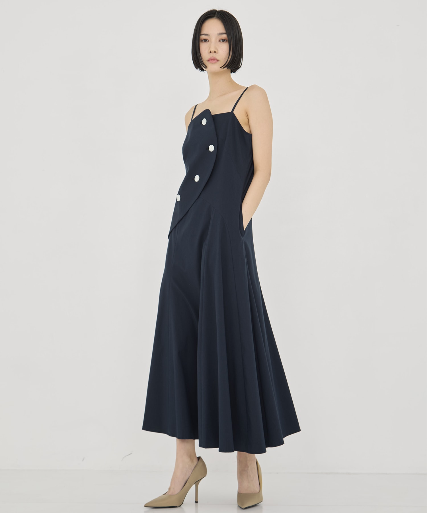 Nicole slip dress AKIRANAKA