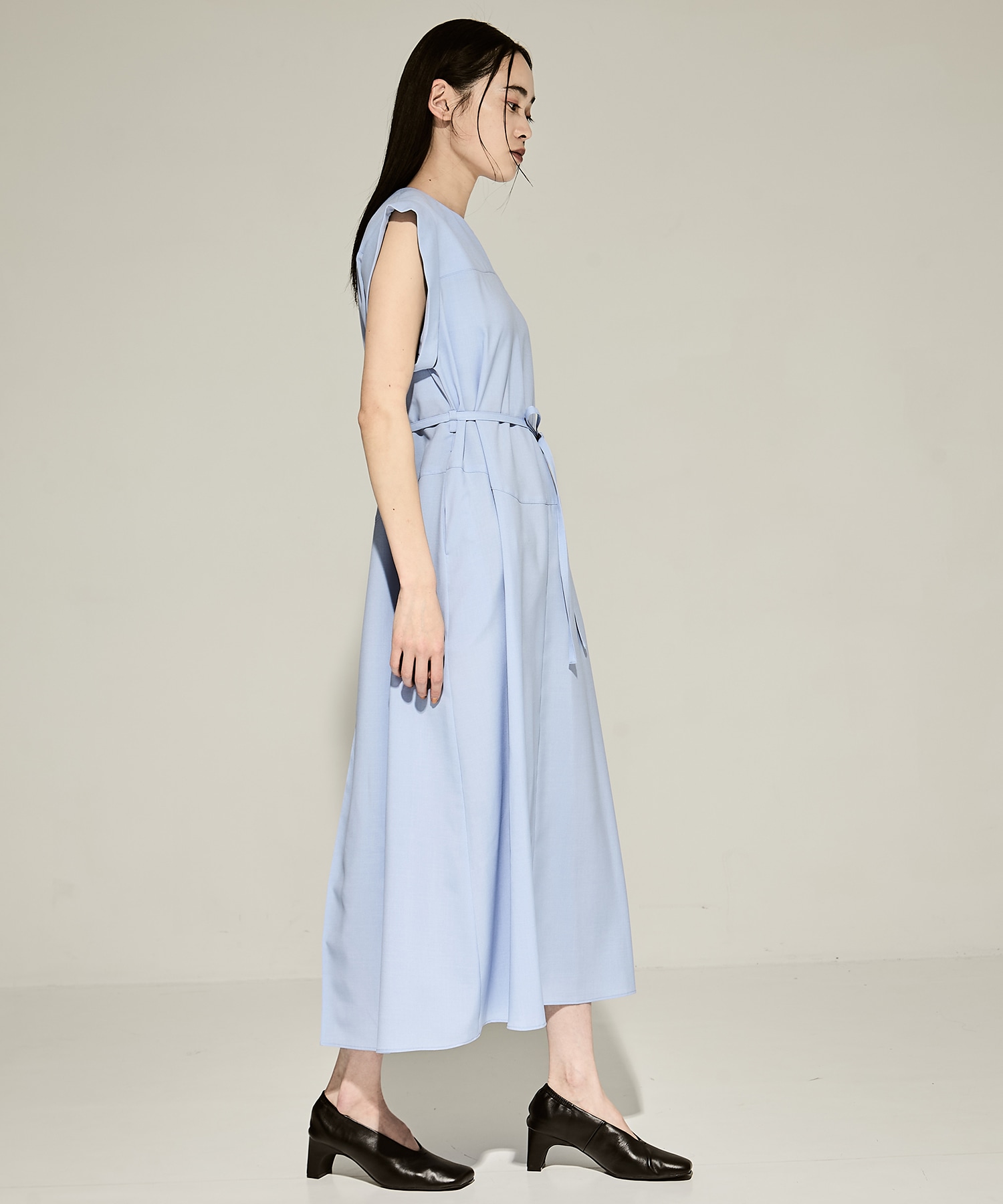 Back Tucked Dress STUDIOUS