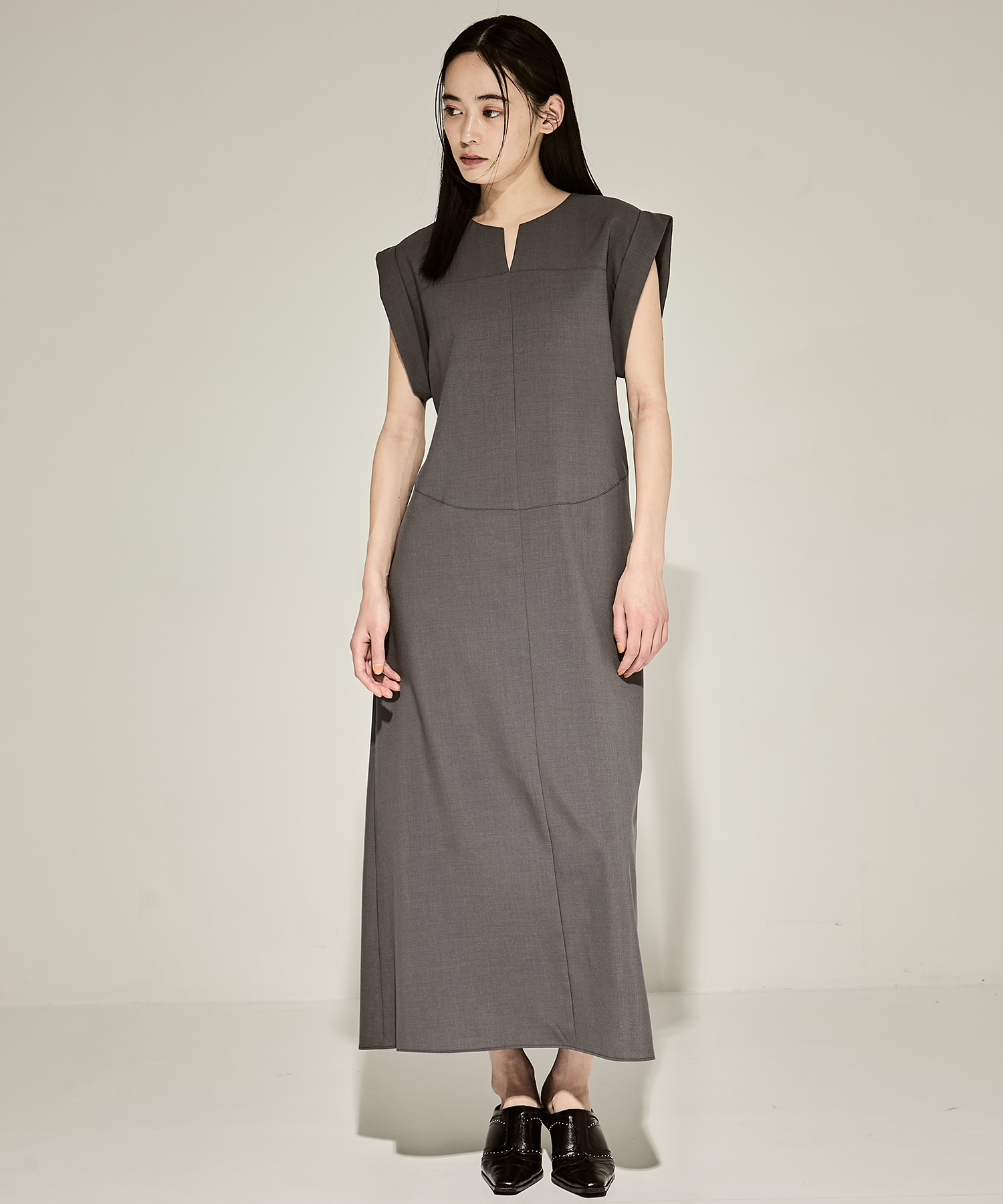 Back Tucked Dress STUDIOUS