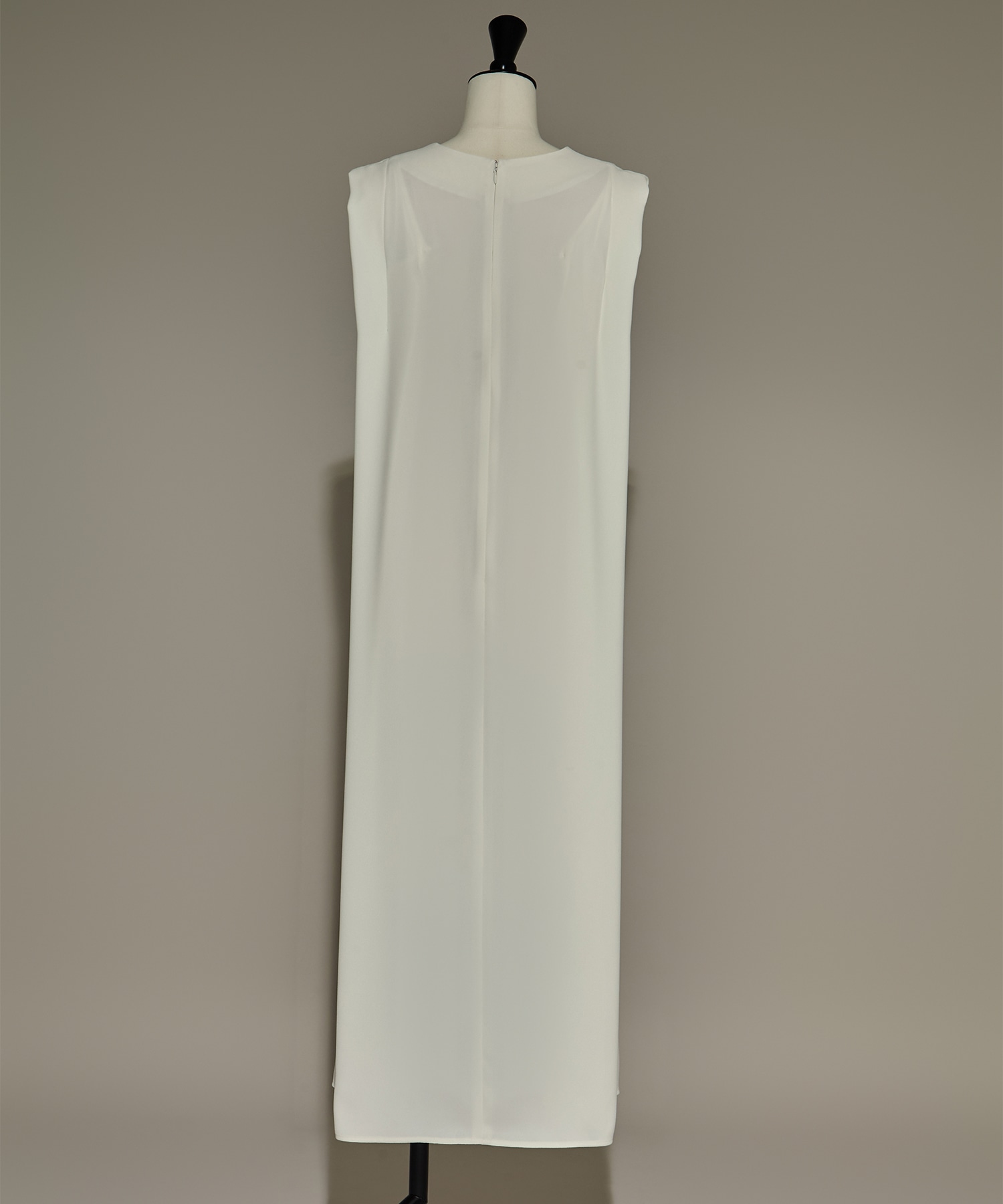 Back Satin Belted Dress STUDIOUS