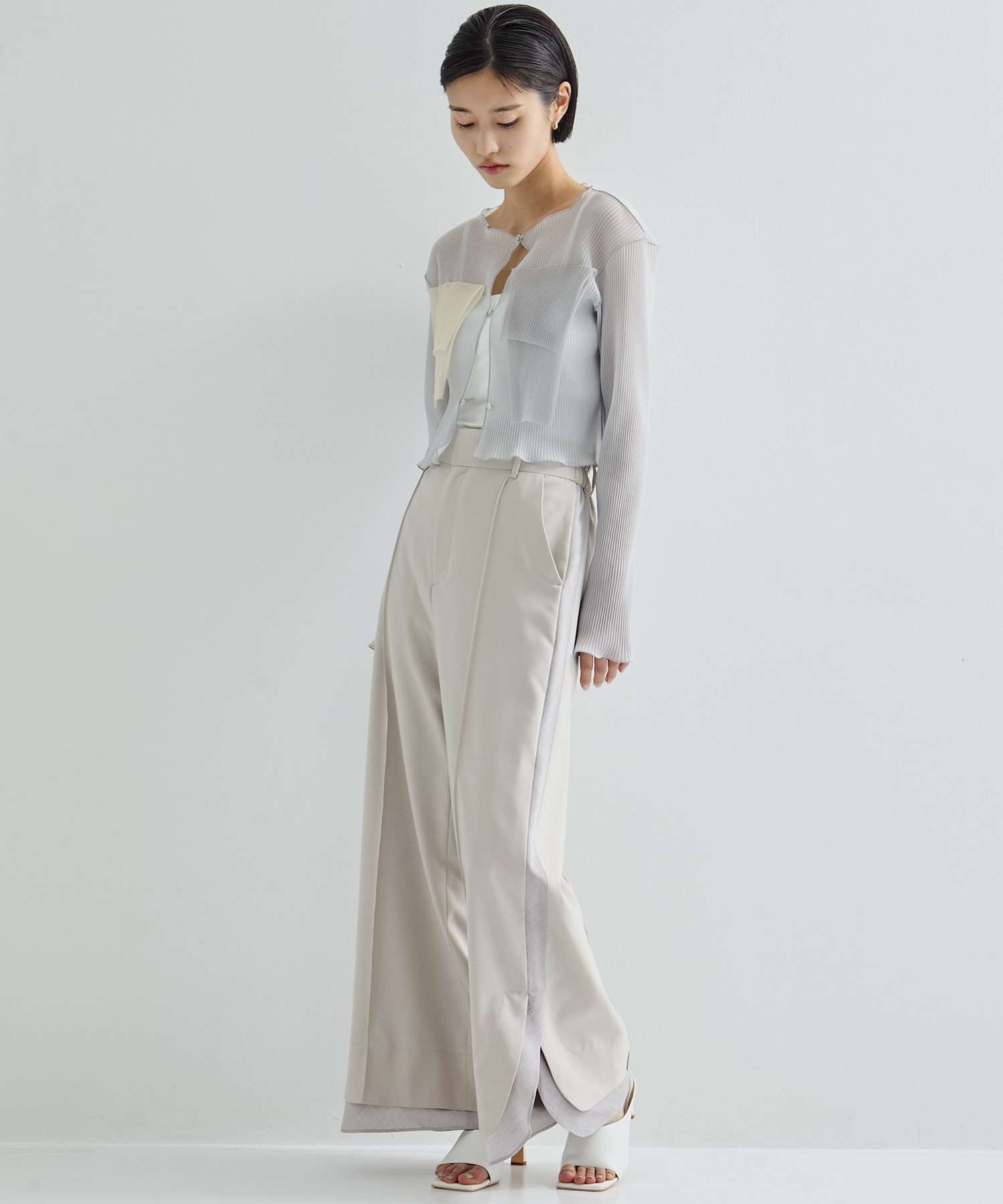 別注SHEER CARDIGAN kotohayokozawa