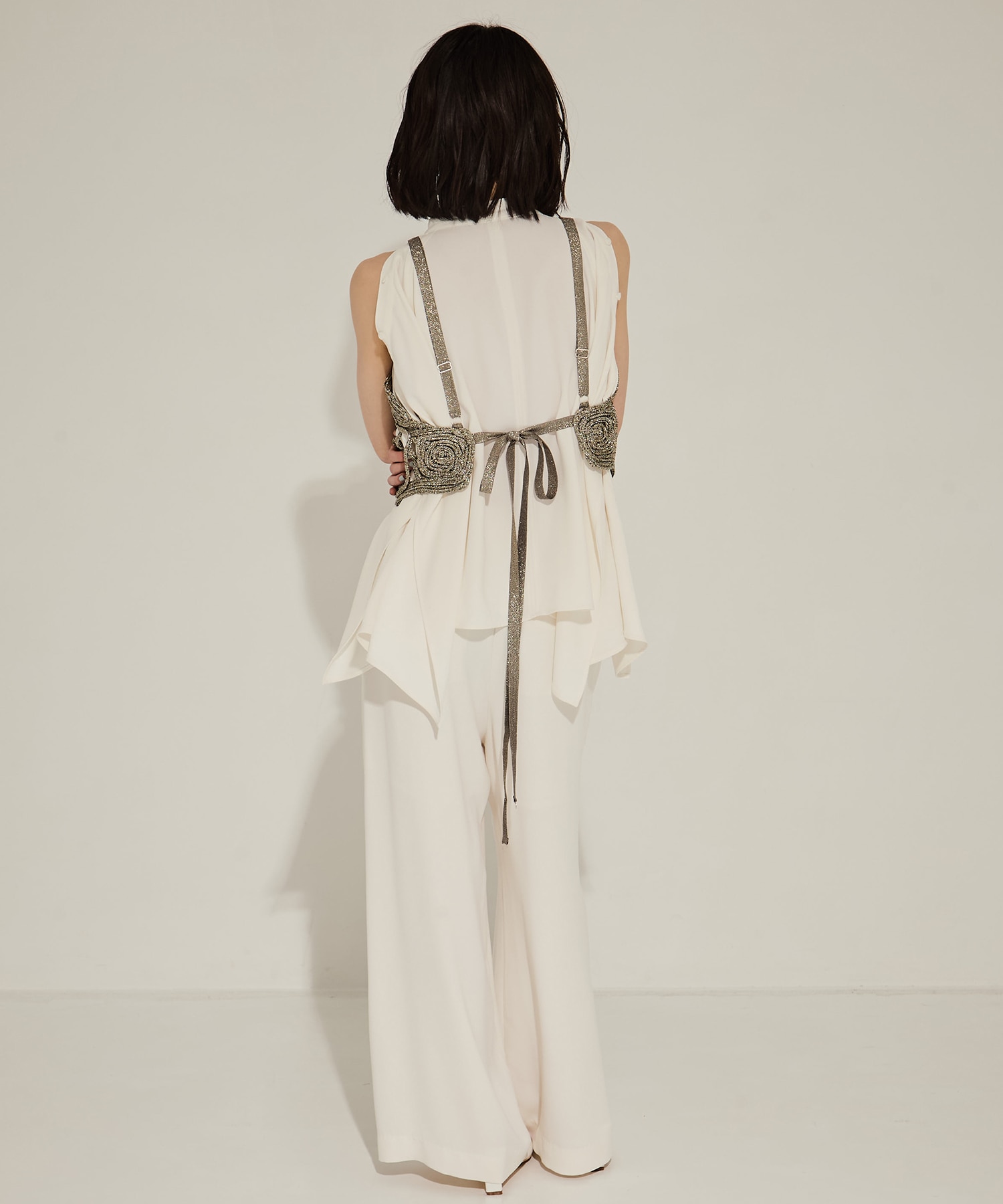 Embroidery Metalic Camisole MUKASA